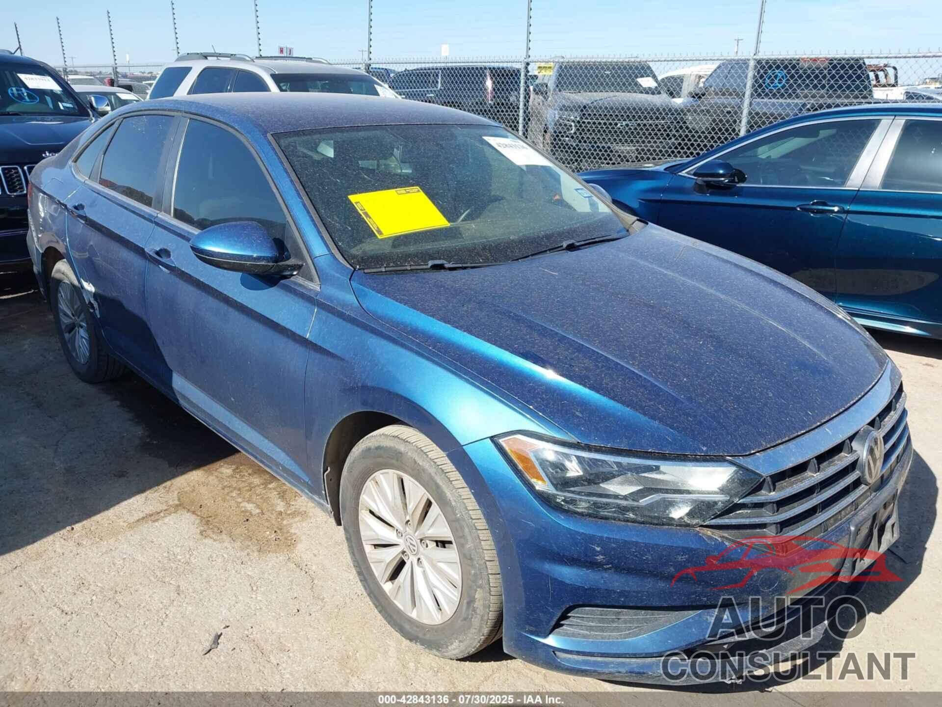 VOLKSWAGEN JETTA 2019 - 3VWCB7BU6KM214102
