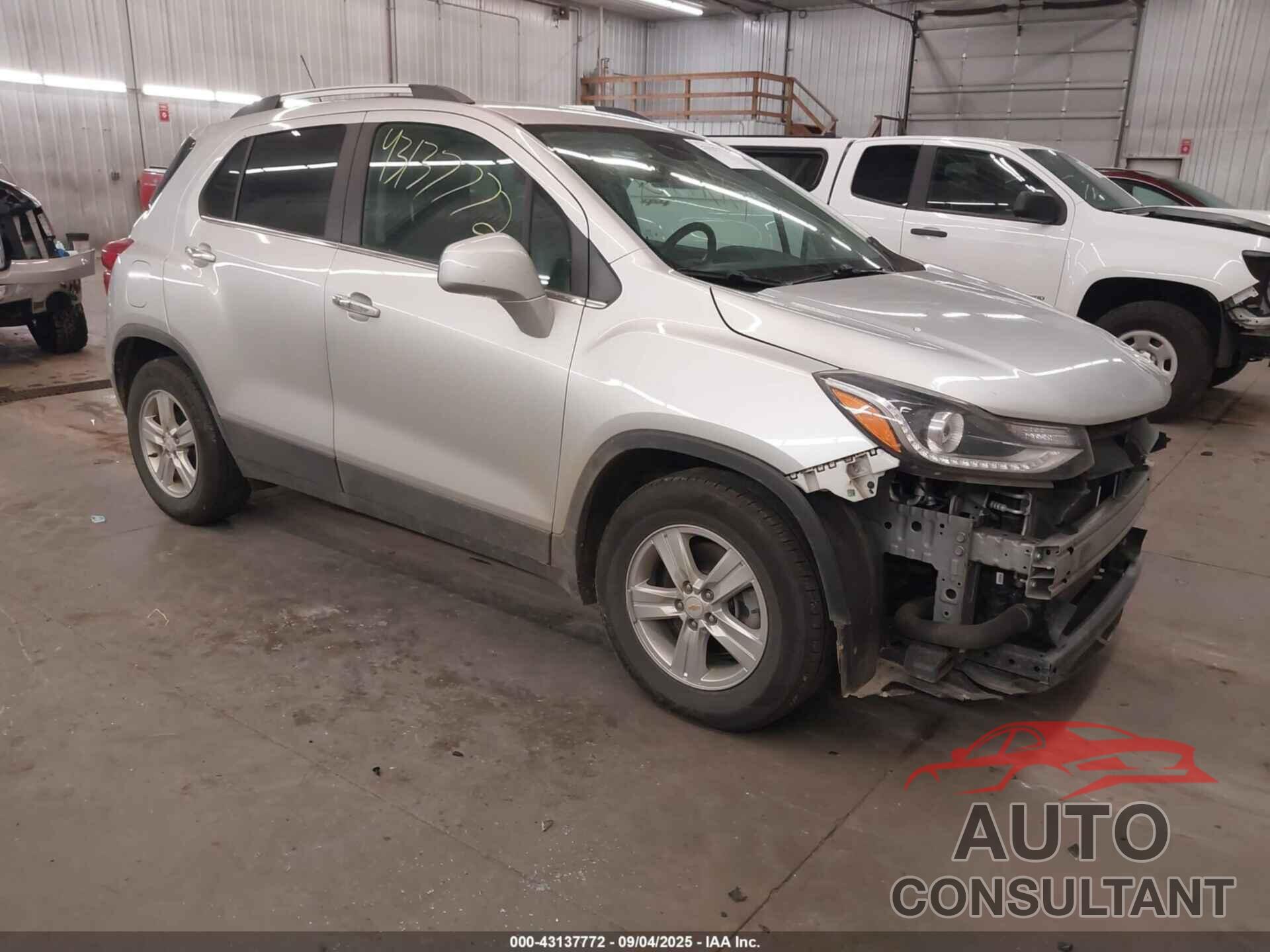 CHEVROLET TRAX 2019 - KL7CJLSB6KB851086
