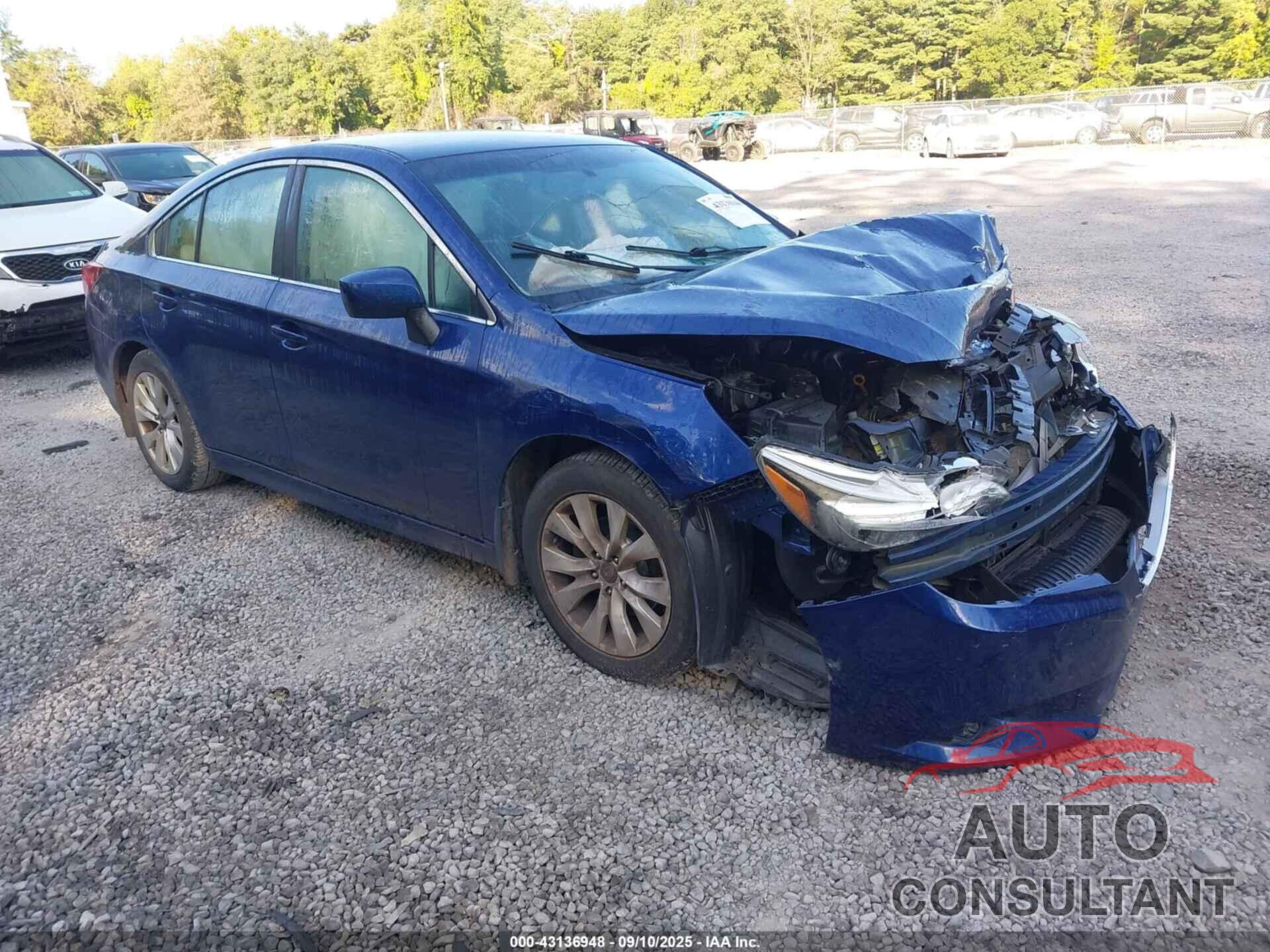 SUBARU LEGACY 2016 - 4S3BNAC60G3045772