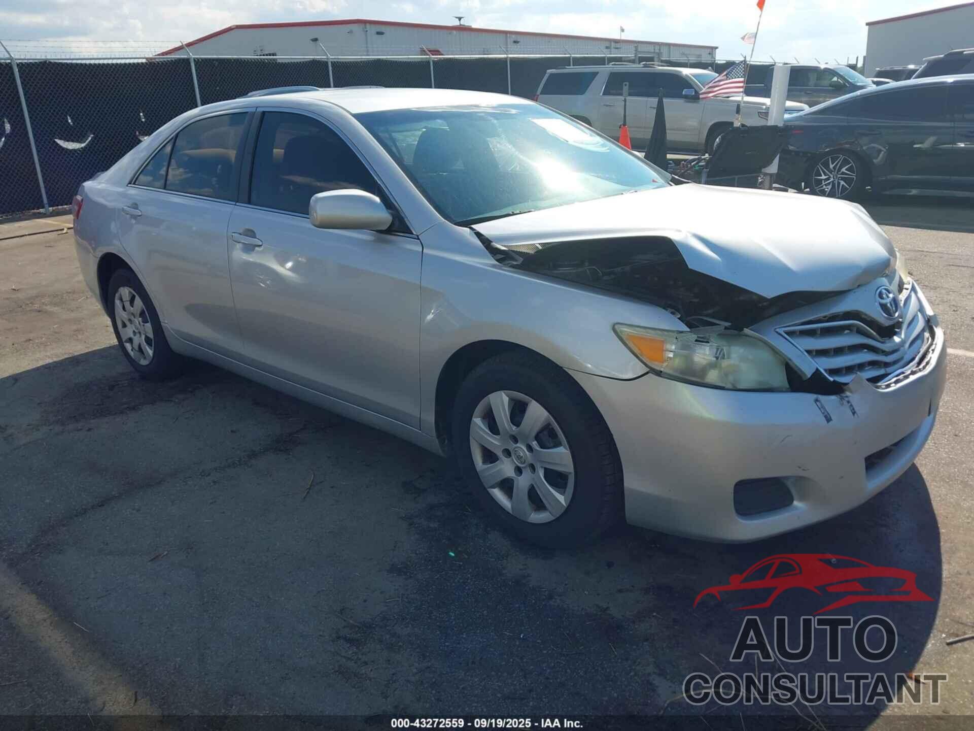TOYOTA CAMRY 2011 - 4T1BF3EK1BU198968