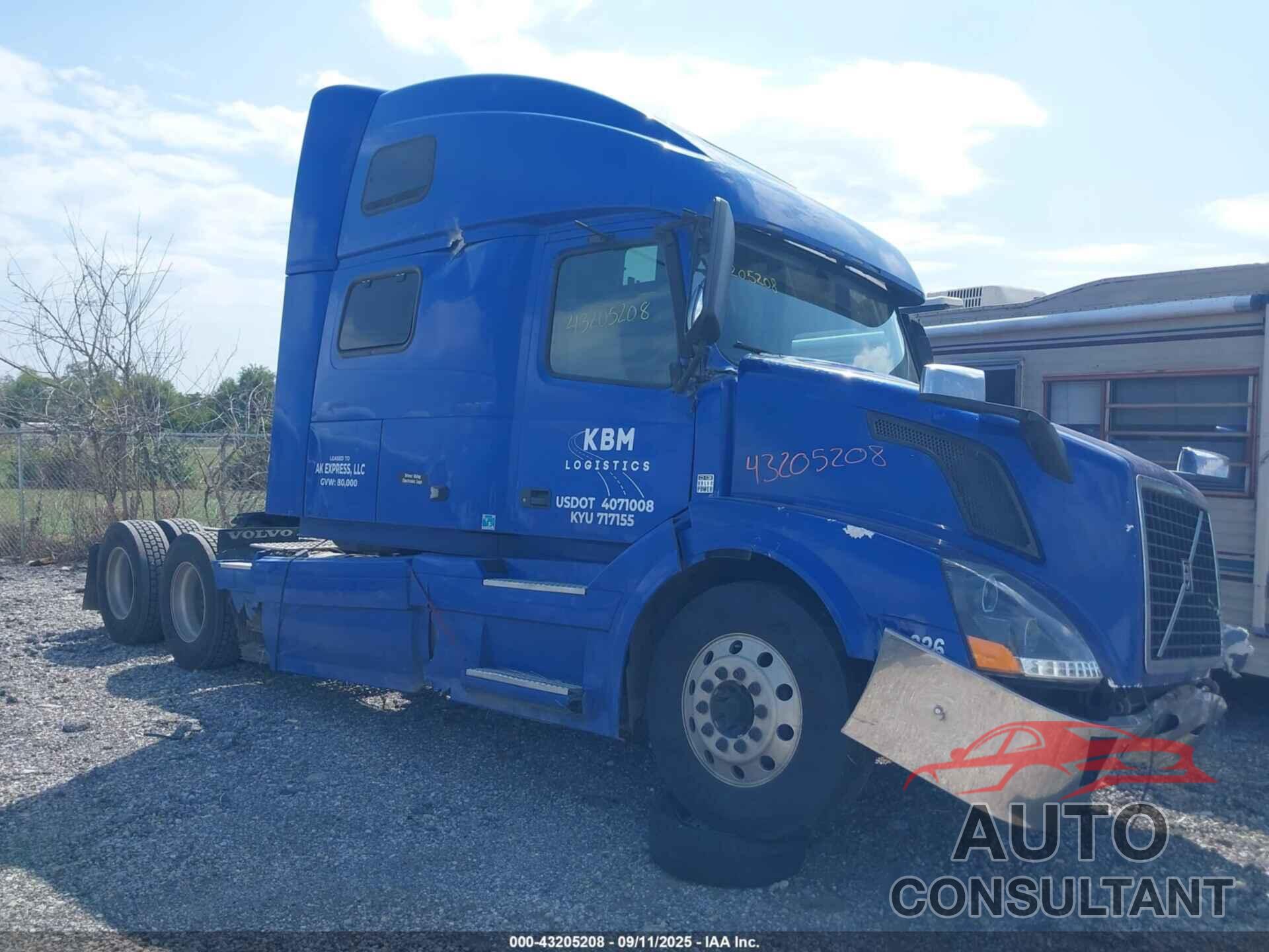 VOLVO VN 2016 - 4V4NC9EH3GN930993
