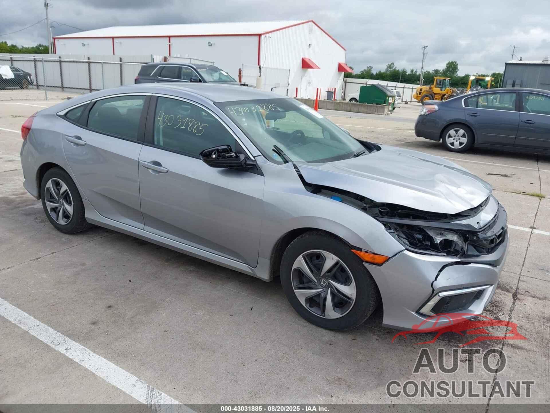 HONDA CIVIC 2019 - 2HGFC2F69KH582818