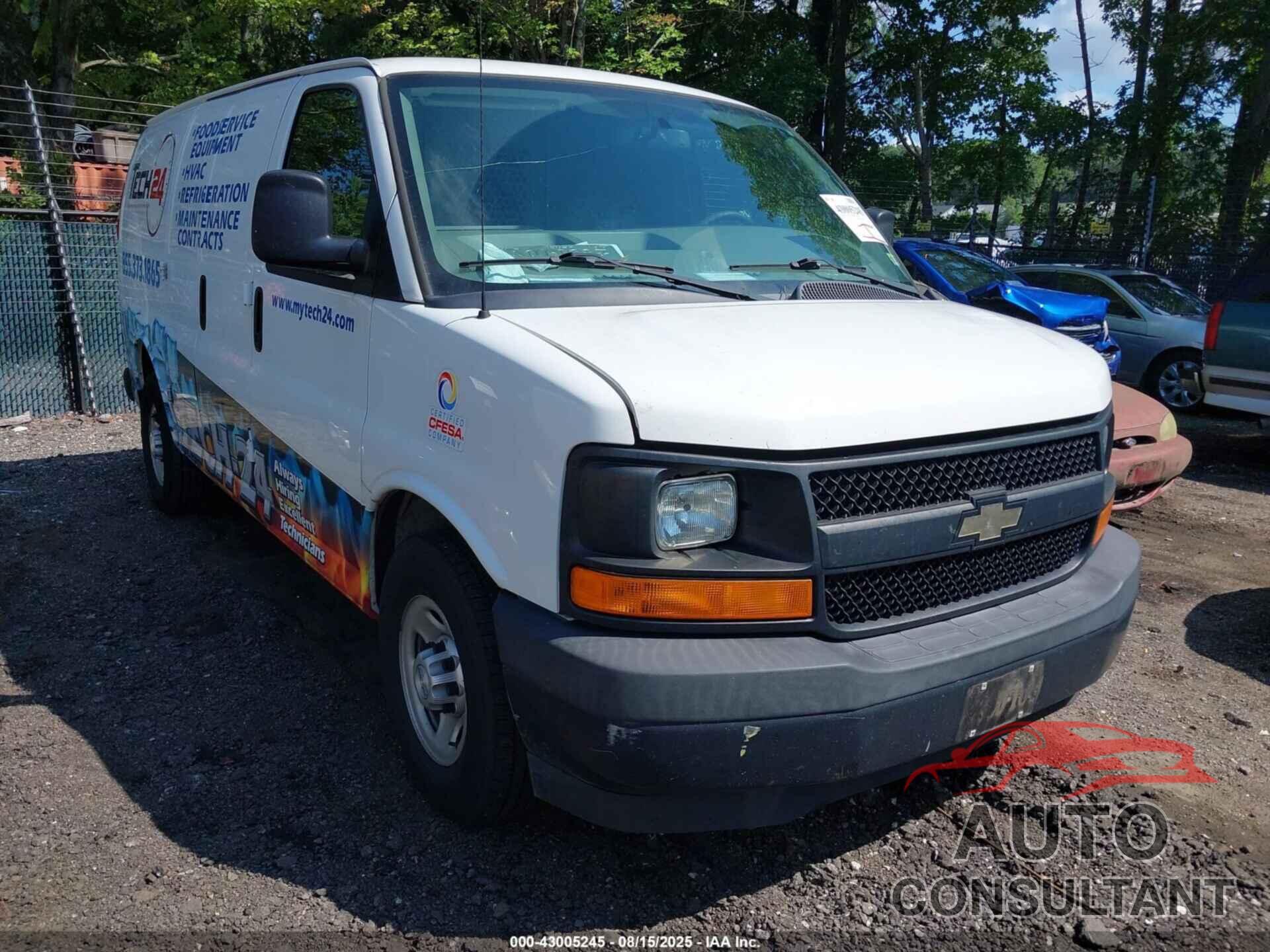 CHEVROLET EXPRESS 2500 2017 - 1GCWGAFFXH1255574