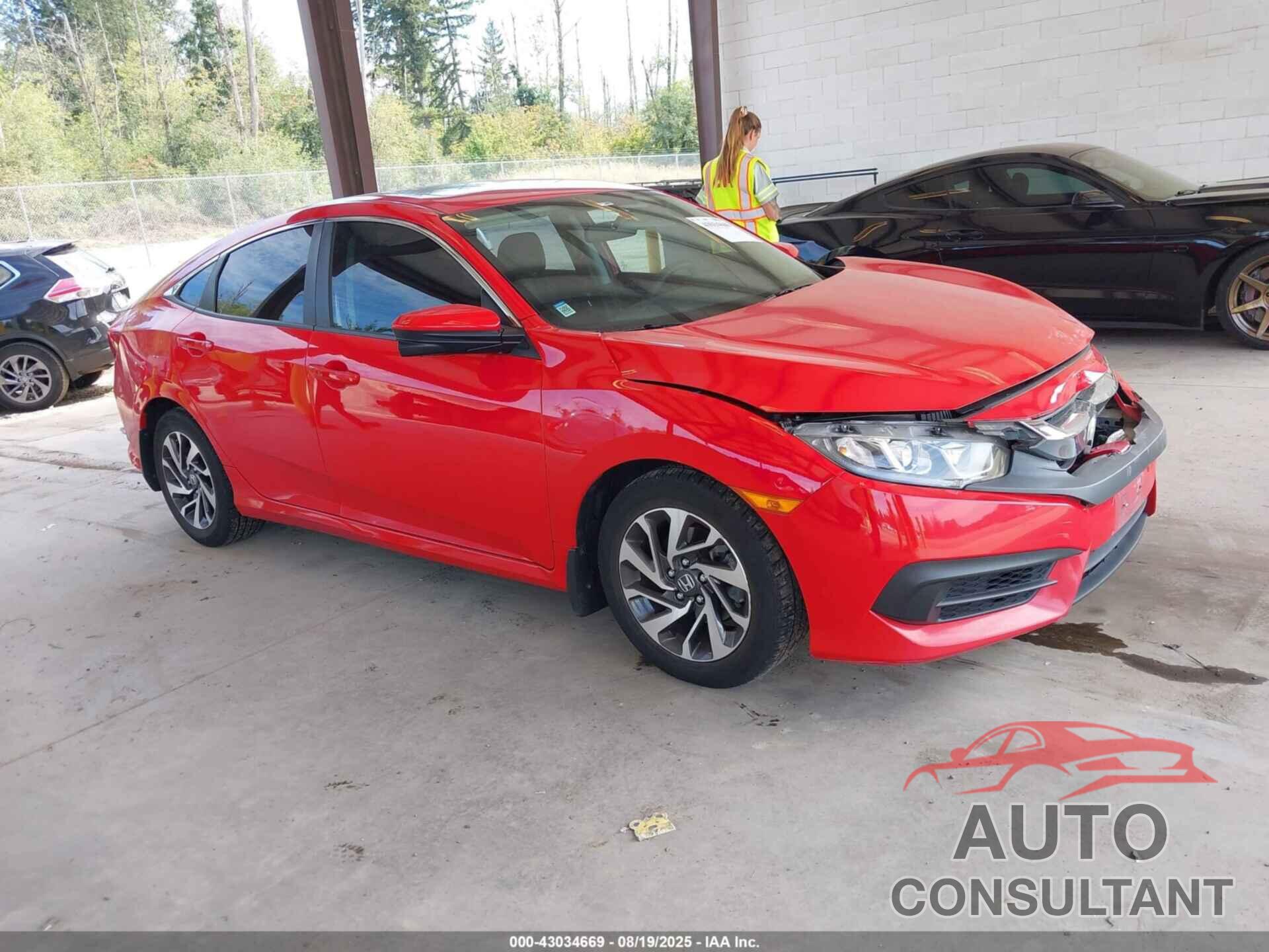 HONDA CIVIC 2016 - 2HGFC2F70GH576955