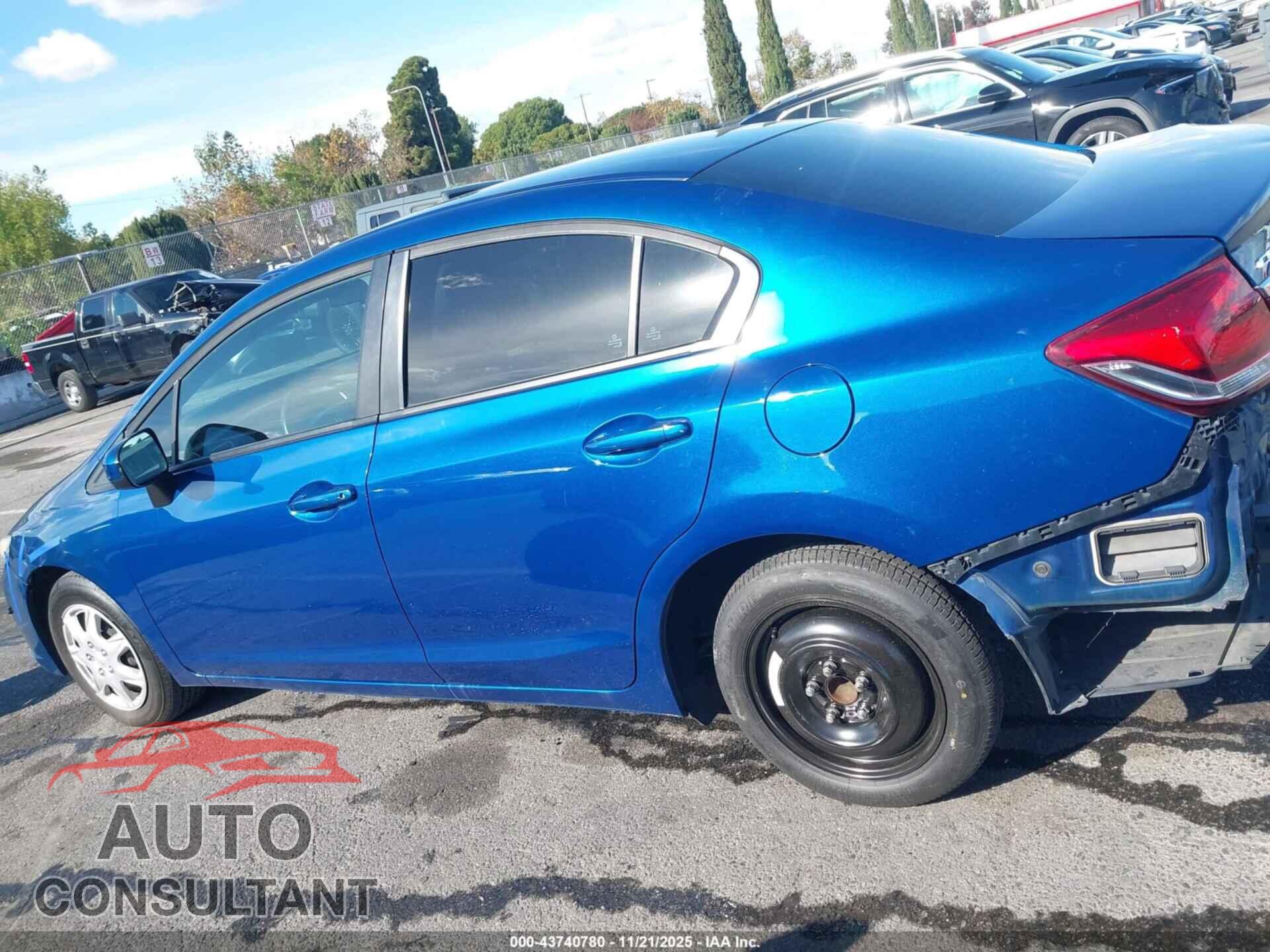 HONDA CIVIC 2014 - 19XFB2F53EE271684