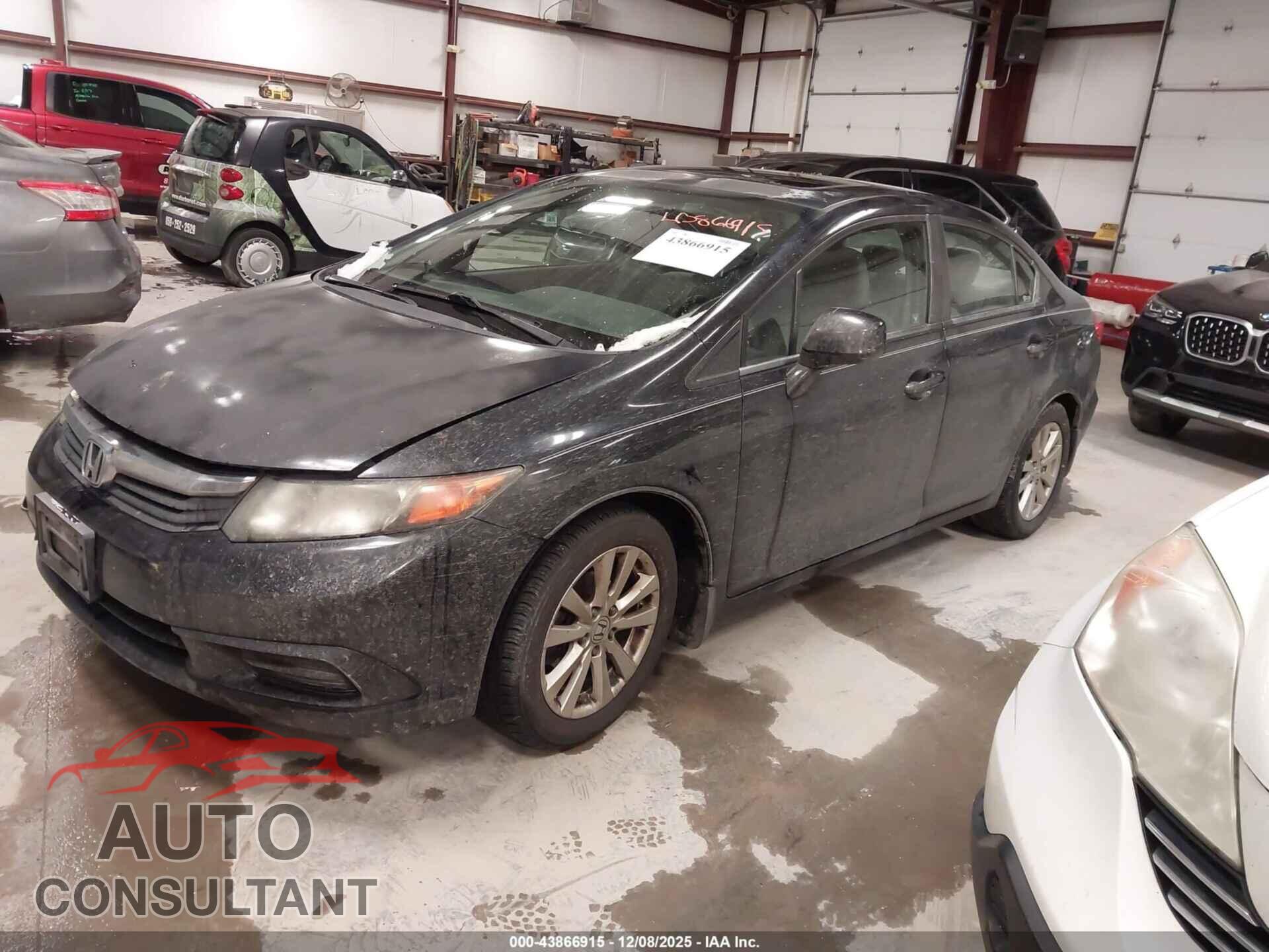 HONDA CIVIC 2012 - 2HGFB2F86CH577758