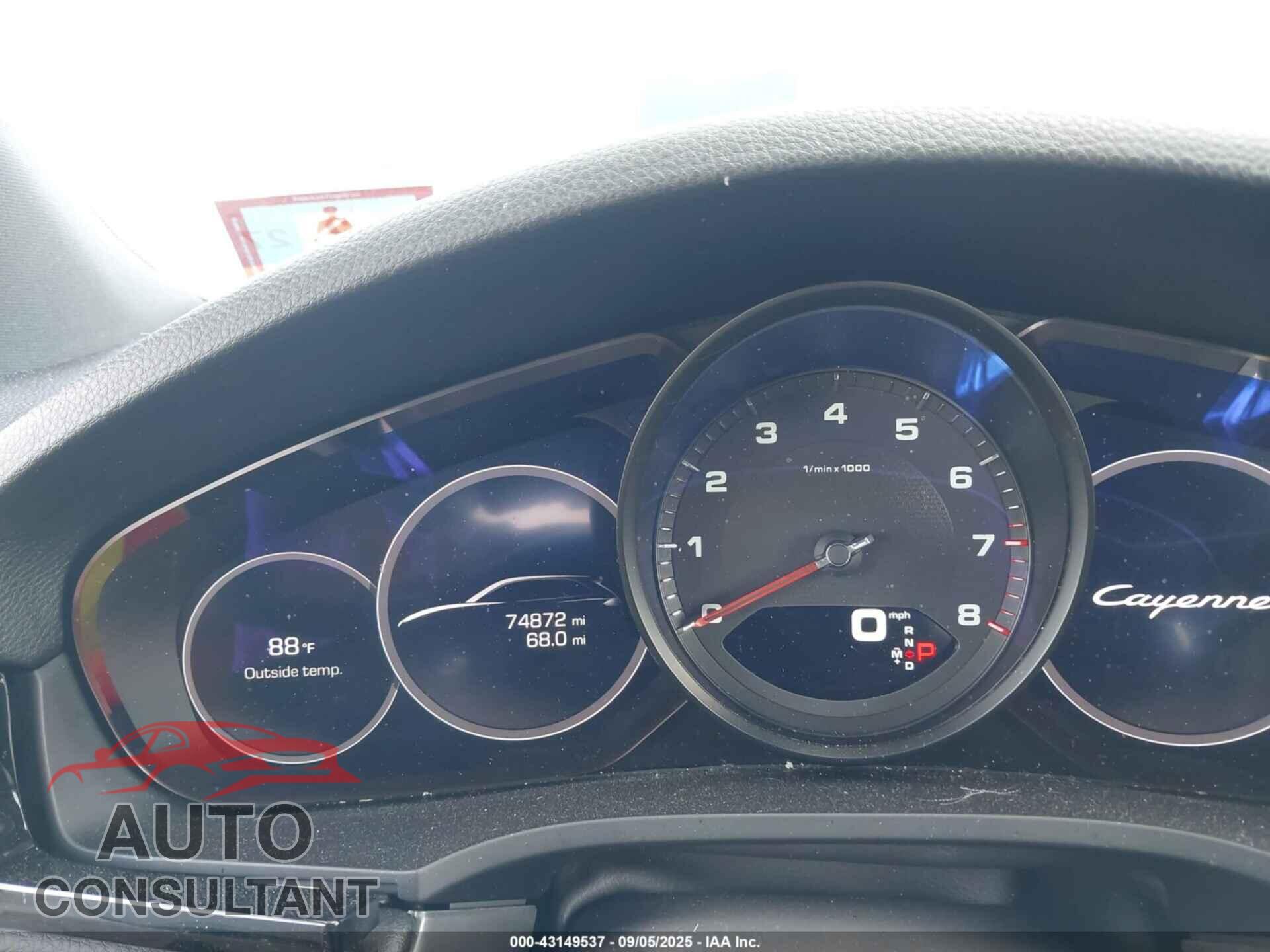 PORSCHE CAYENNE 2019 - WP1AA2AY7KDA03375