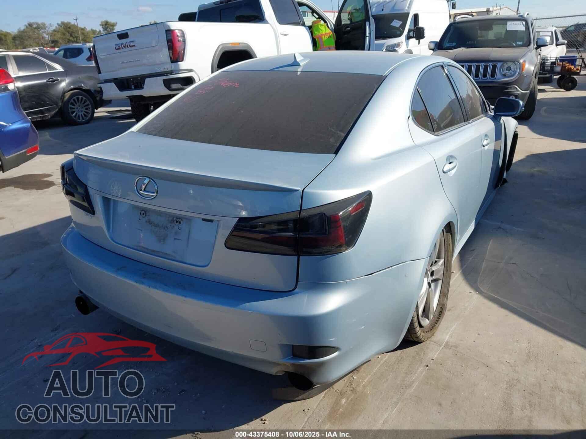 LEXUS IS 250 2013 - JTHBF5C28D5185357