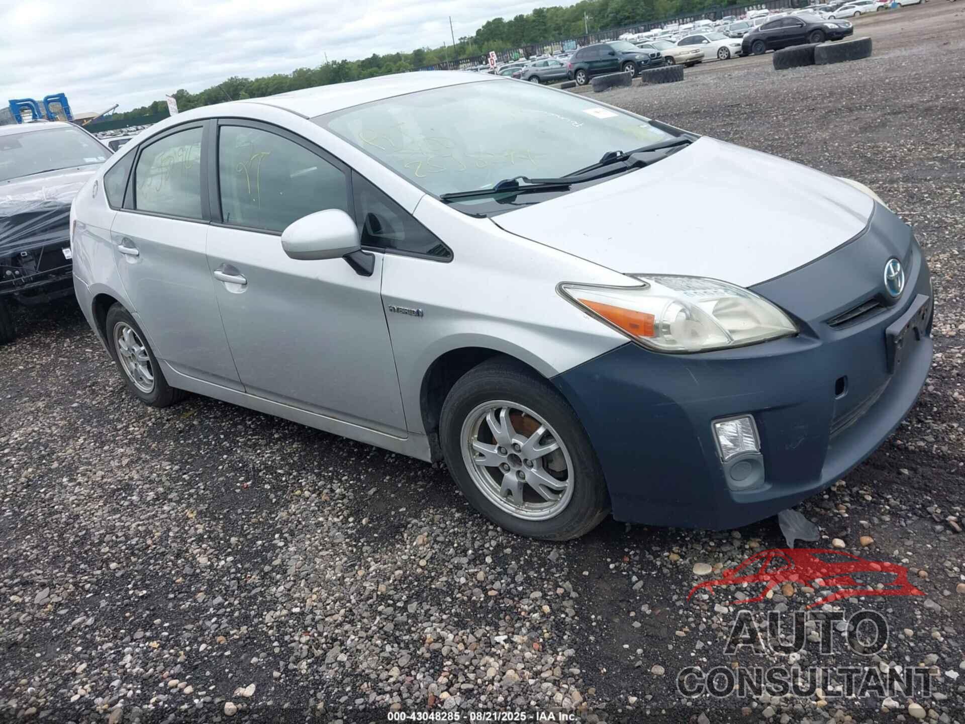 TOYOTA PRIUS 2011 - JTDKN3DU6B0288098