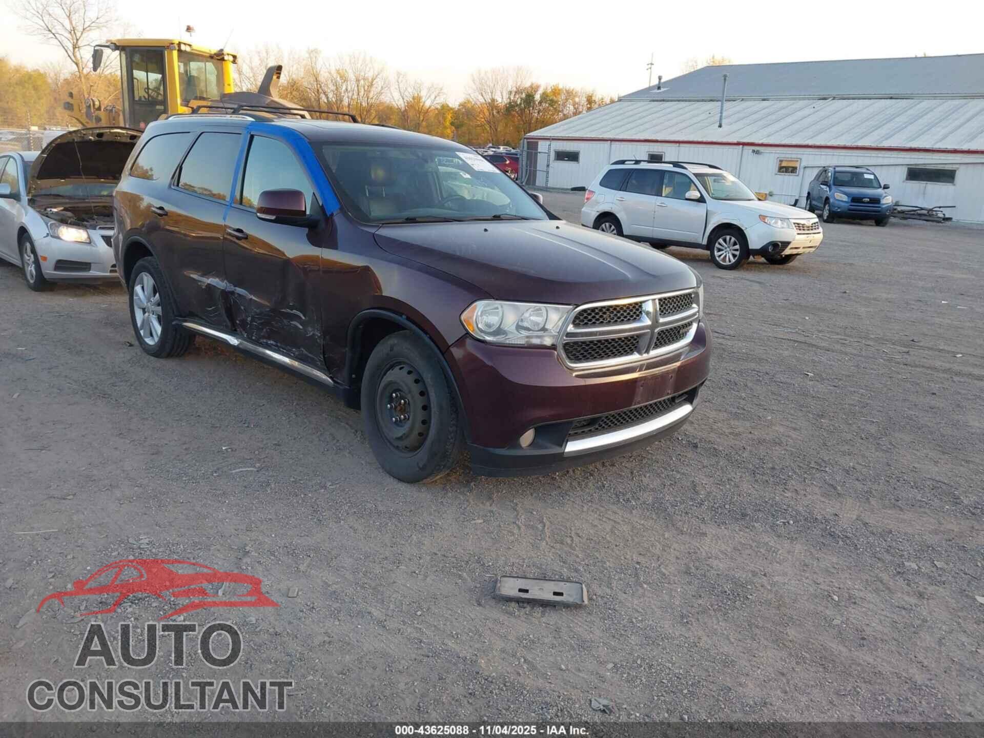 DODGE DURANGO 2012 - 1C4RDJDG2CC330931