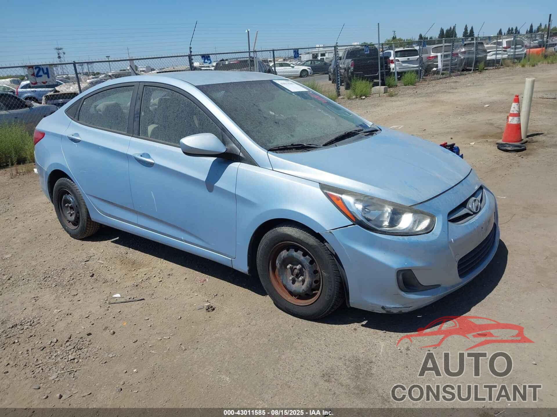 HYUNDAI ACCENT 2013 - KMHCT4AE1DU539064