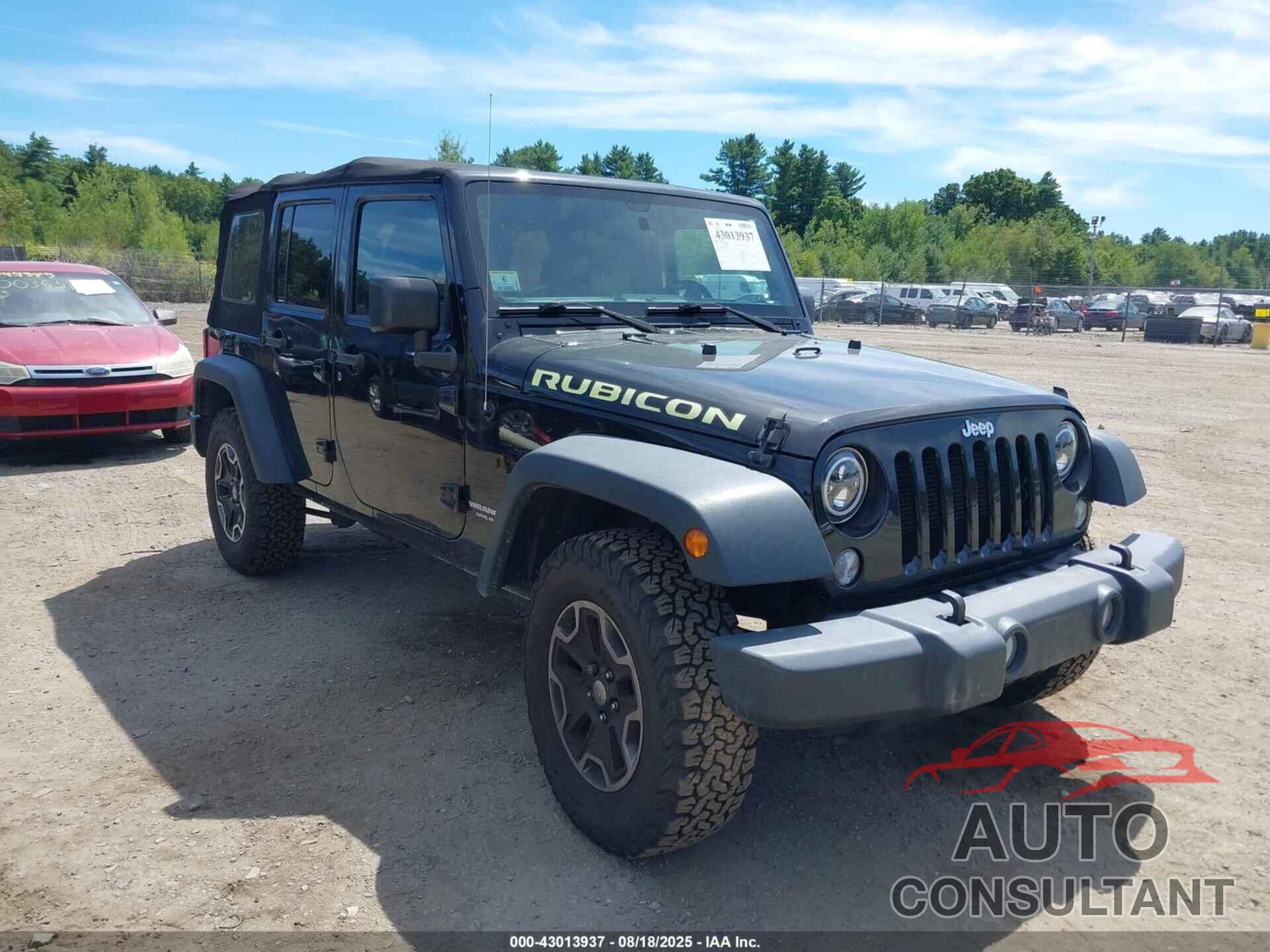 JEEP WRANGLER UNLIMITED 2016 - 1C4HJWFG9GL261255