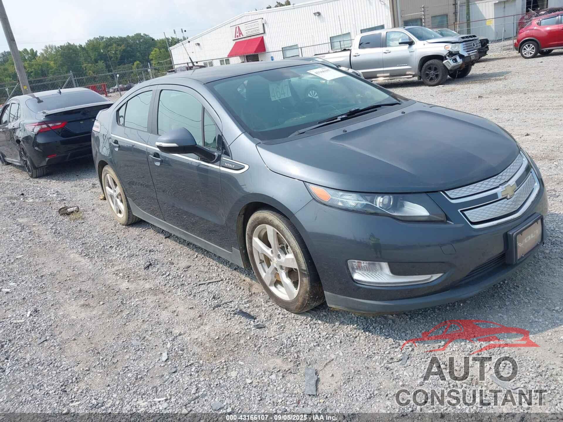 CHEVROLET VOLT 2012 - 1G1RD6E49CU115292