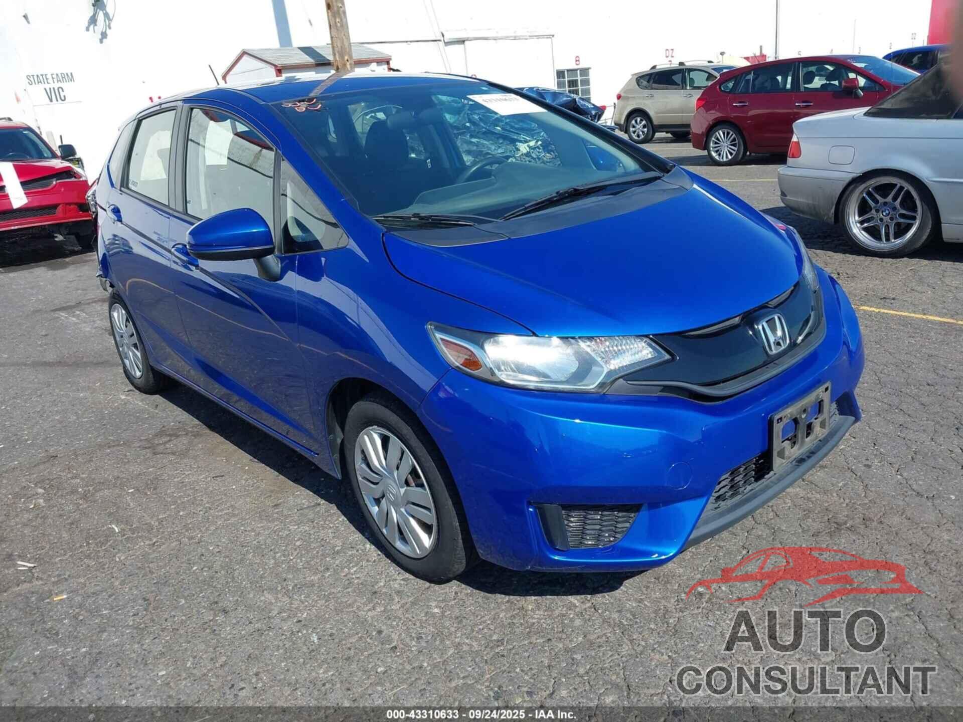 HONDA FIT 2016 - JHMGK5H54GS011456