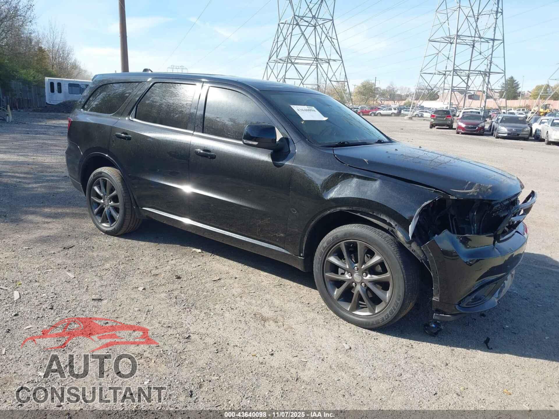 DODGE DURANGO 2017 - 1C4RDJDG8HC830339