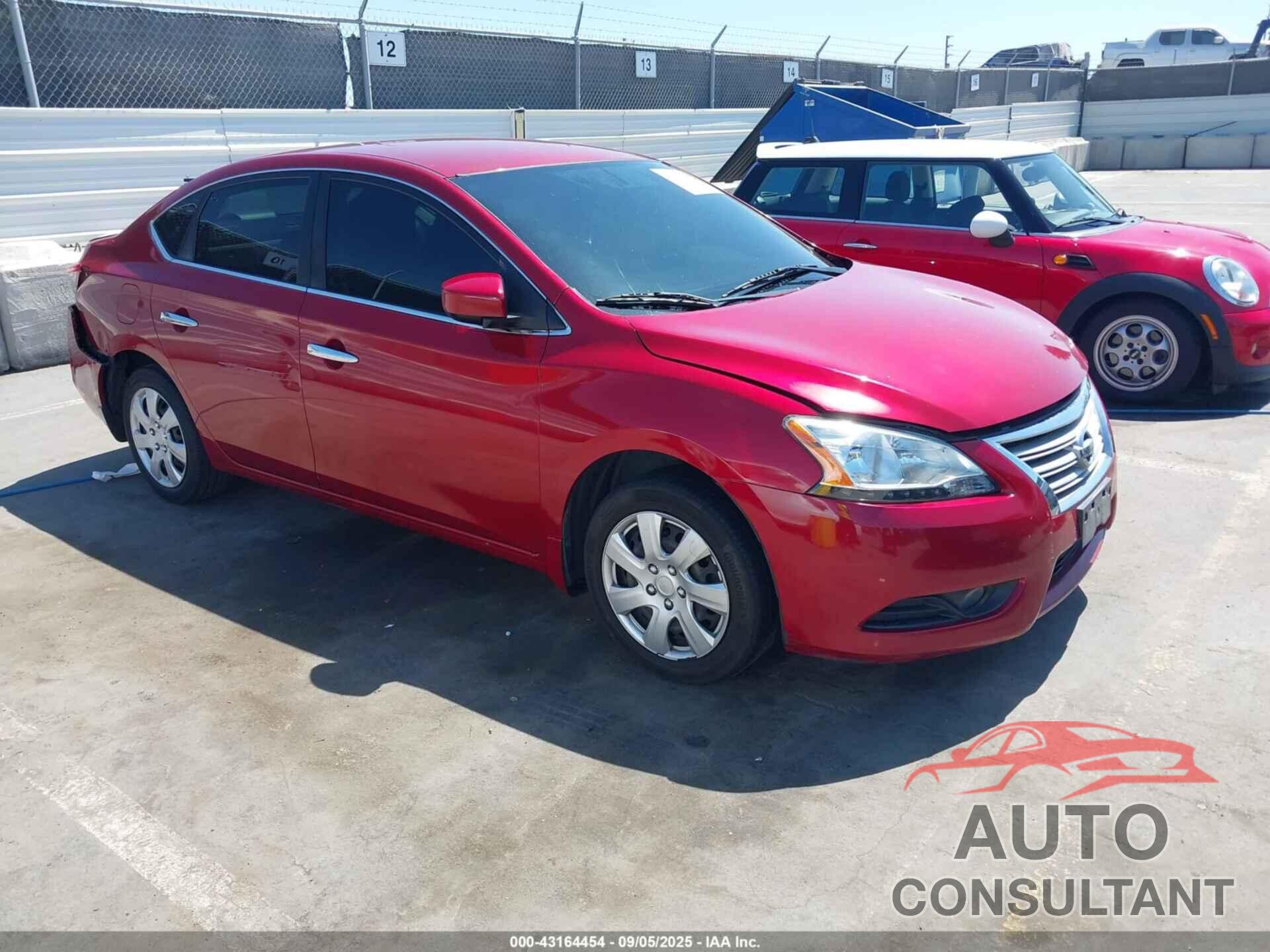 NISSAN SENTRA 2014 - 3N1AB7AP9EY297255