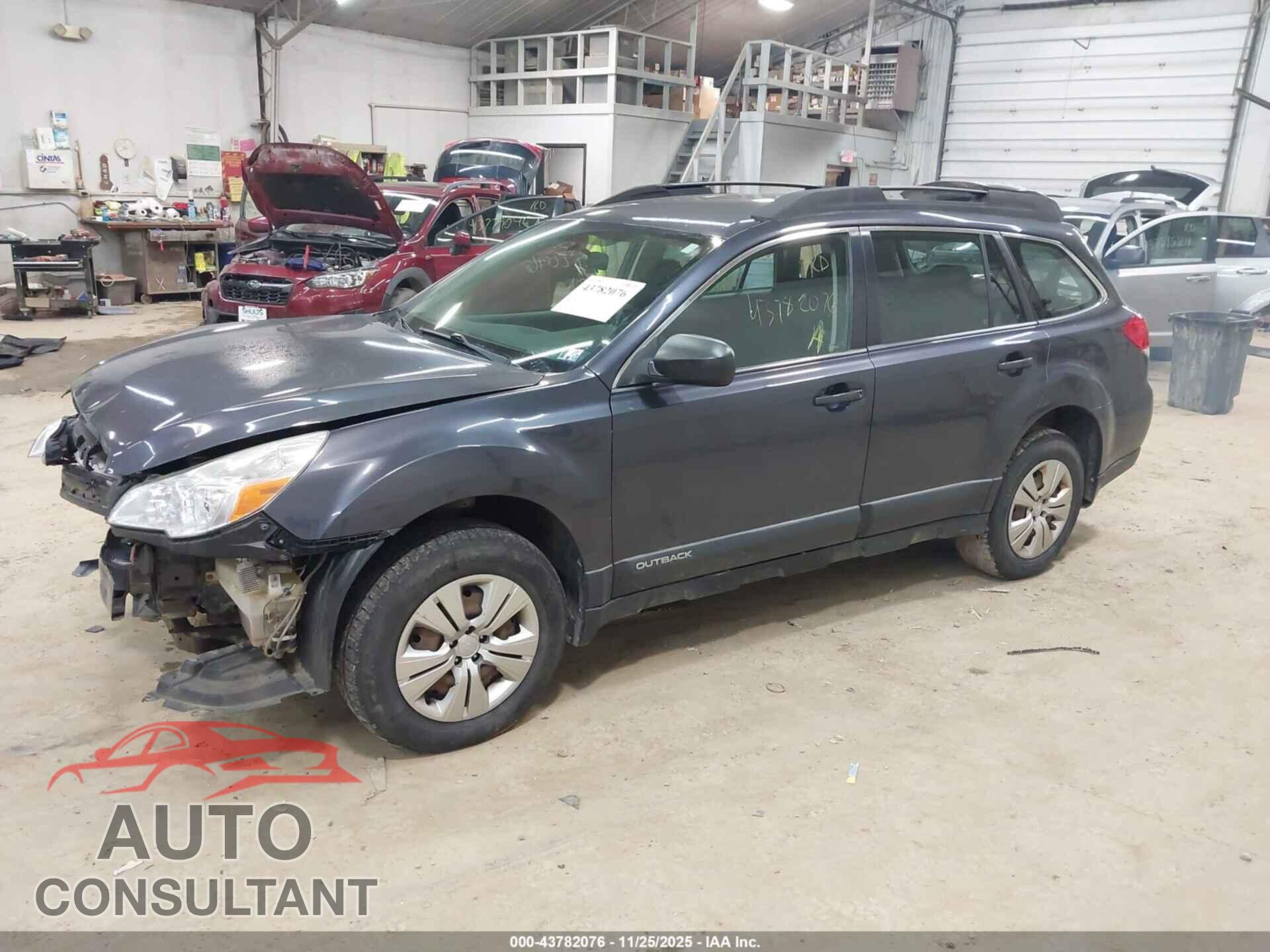 SUBARU OUTBACK 2013 - 4S4BRBAC2D3259642