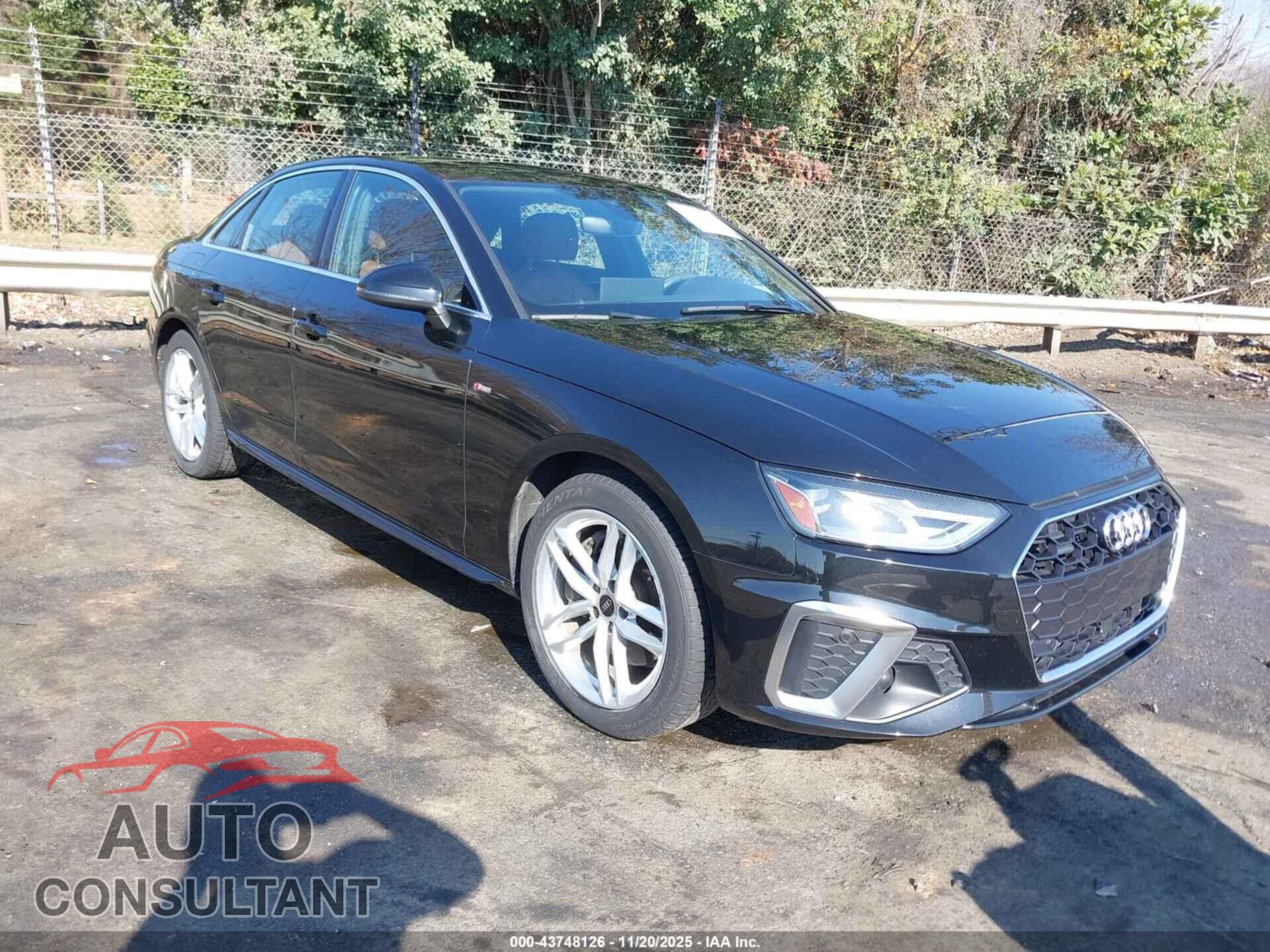 AUDI A4 2021 - WAUDAAF45MN007319