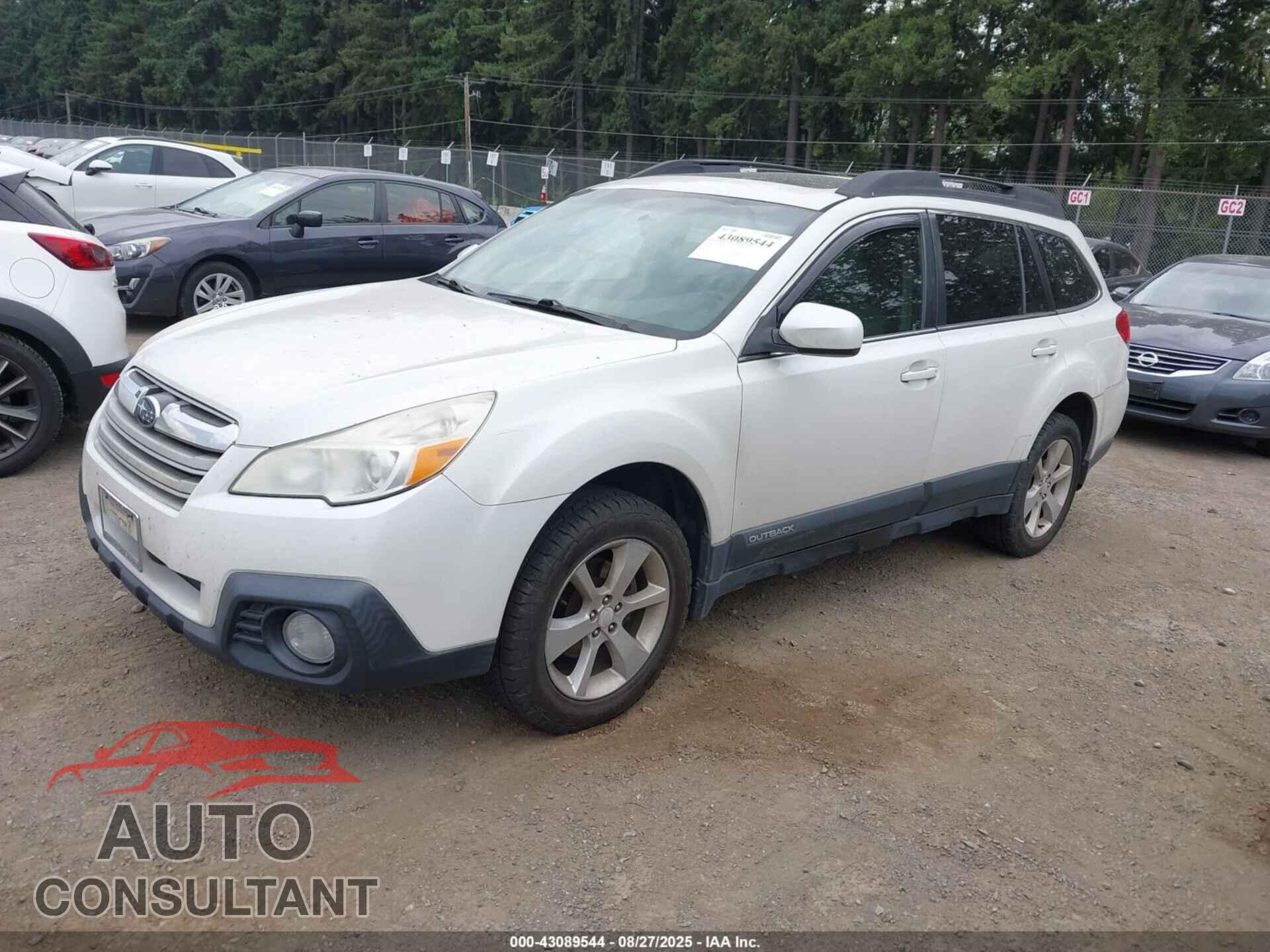 SUBARU OUTBACK 2014 - 4S4BRBDC7E3320772