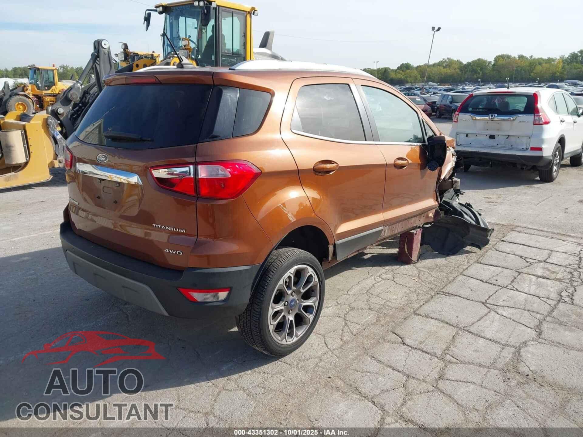 FORD ECOSPORT 2020 - MAJ6S3KL2LC350137