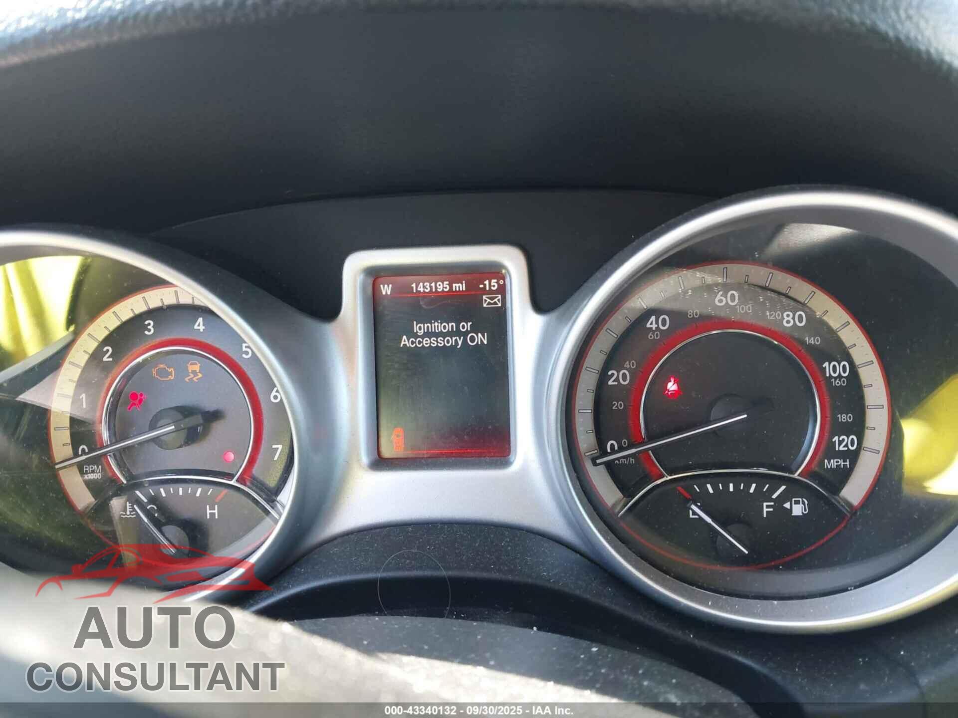 DODGE JOURNEY 2015 - 3C4PDCEG8FT683135