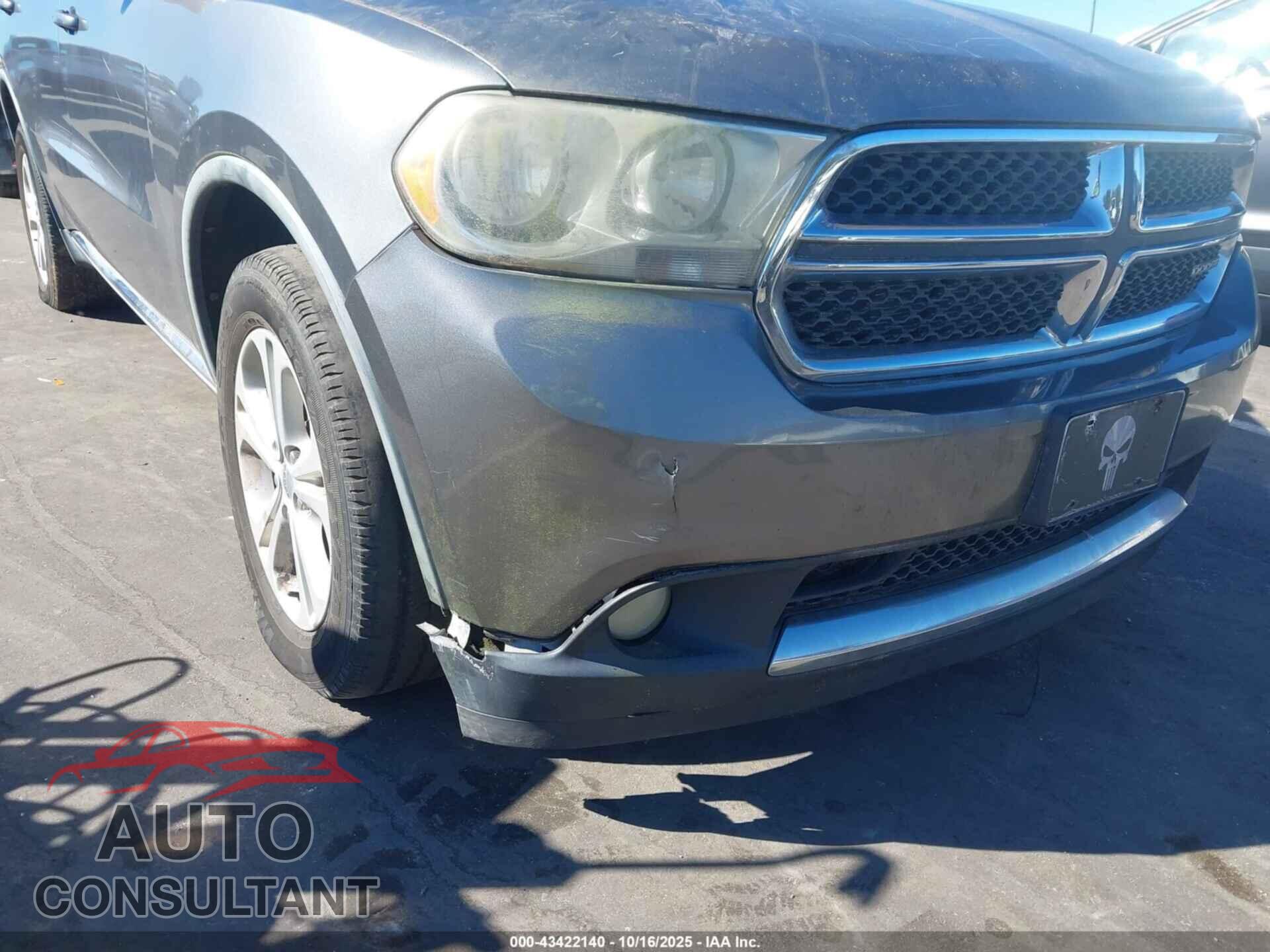 DODGE DURANGO 2011 - 1D4RD4GG3BC725019