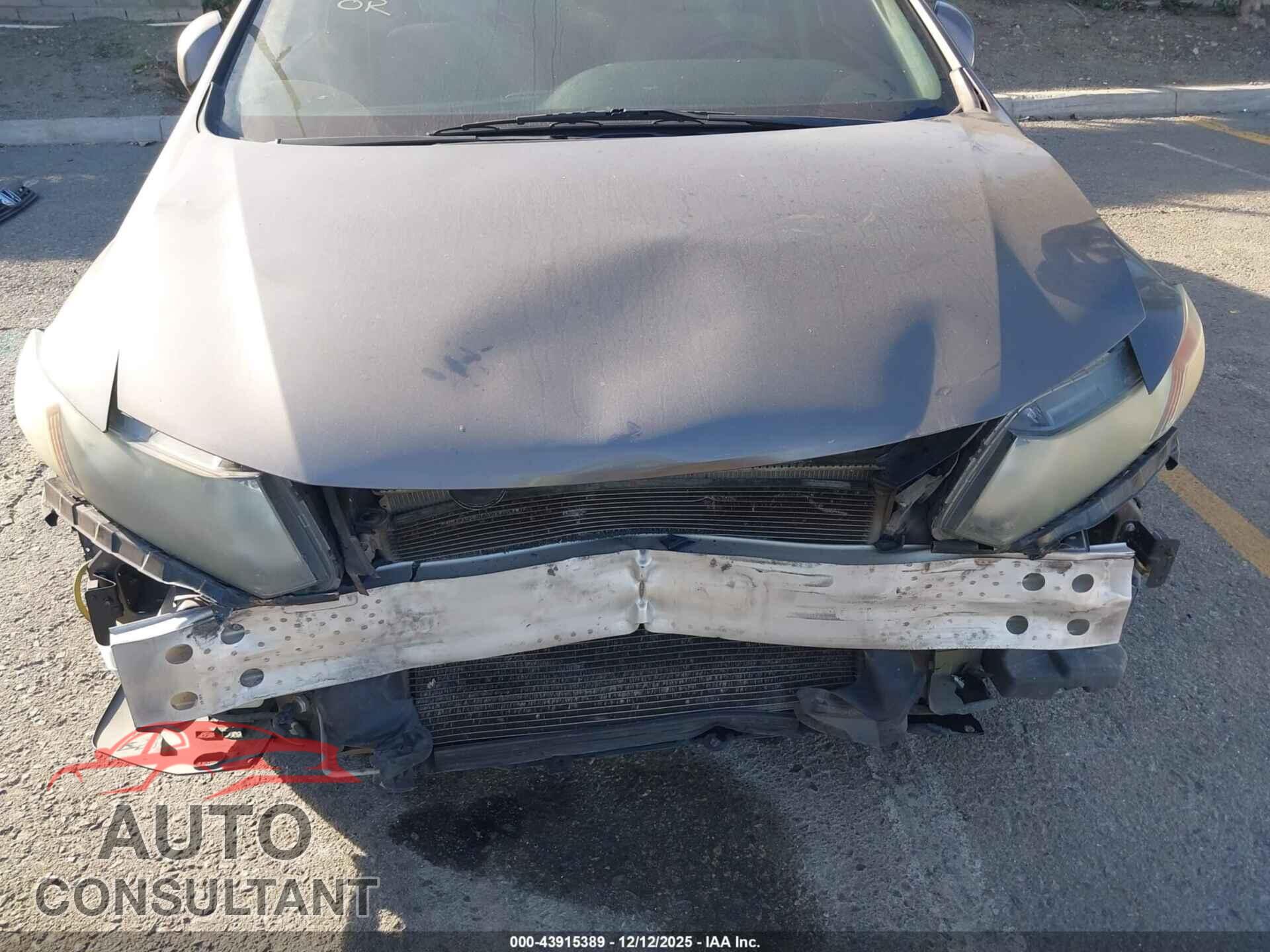 HONDA CIVIC 2012 - 19XFB2F55CE392679