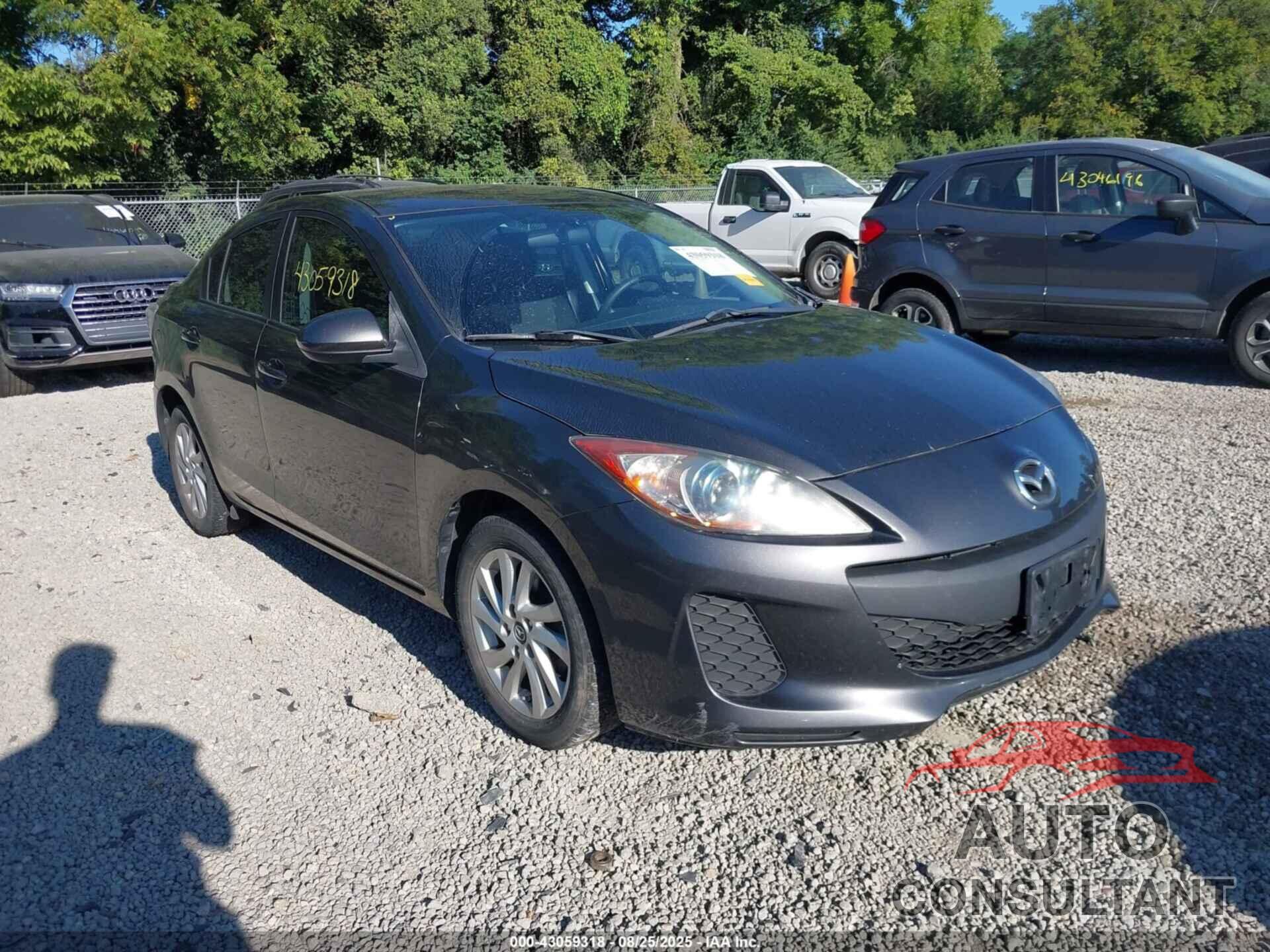 MAZDA MAZDA3 2013 - JM1BL1V7XD1816998