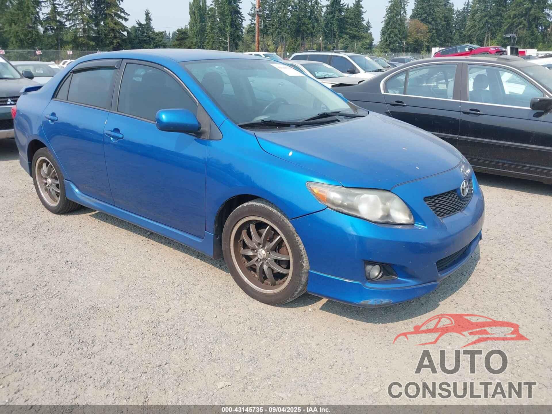 TOYOTA COROLLA 2010 - 2T1BU4EE1AC290894