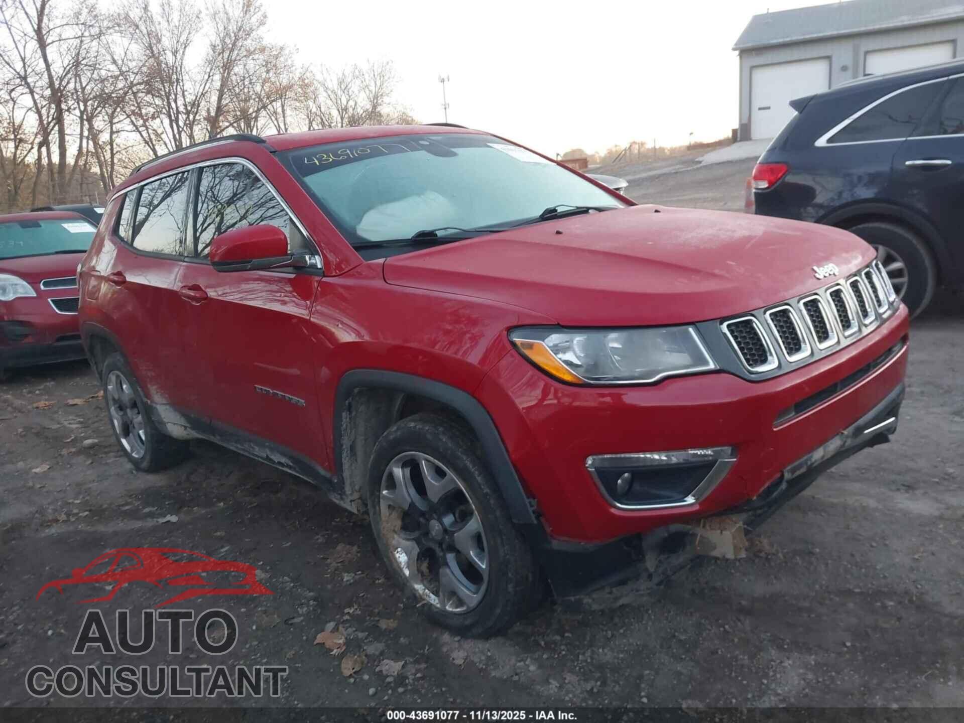 JEEP NEW COMPASS 2017 - 3C4NJDCB4HT629332