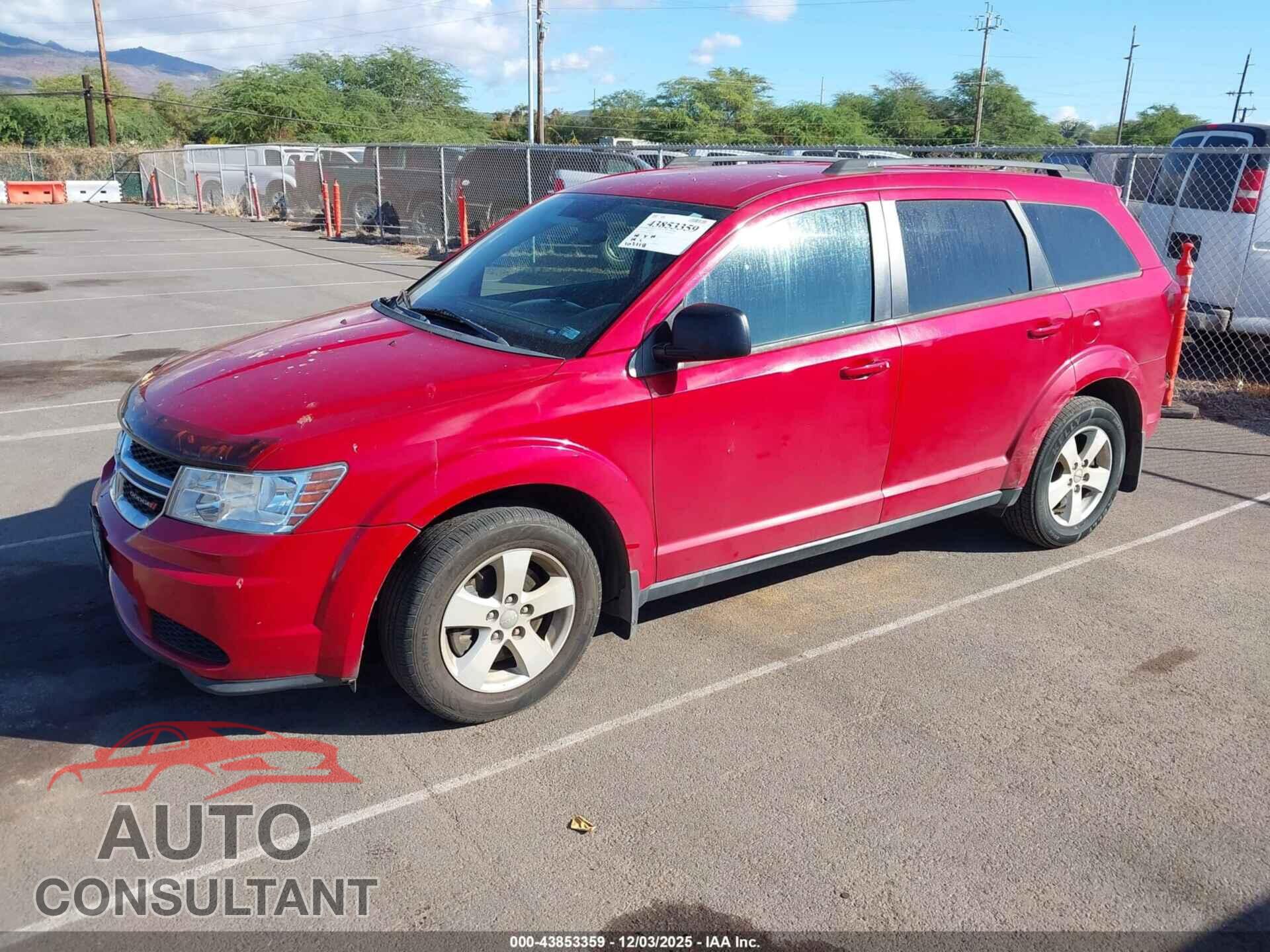 DODGE JOURNEY 2015 - 3C4PDCAB2FT756378