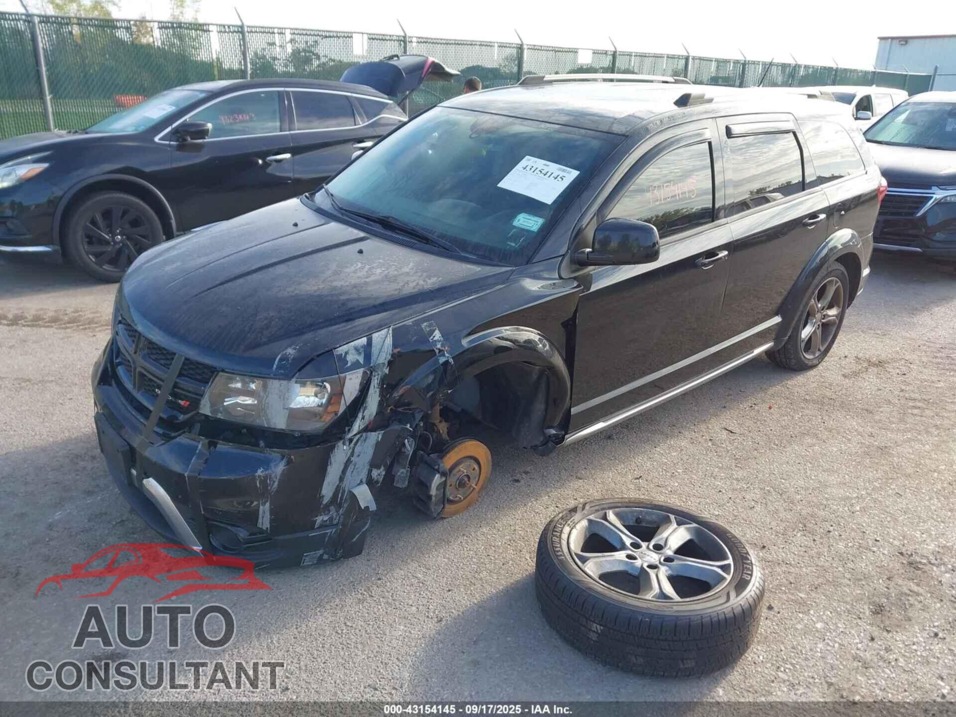 DODGE JOURNEY 2017 - 3C4PDDGG6HT704232