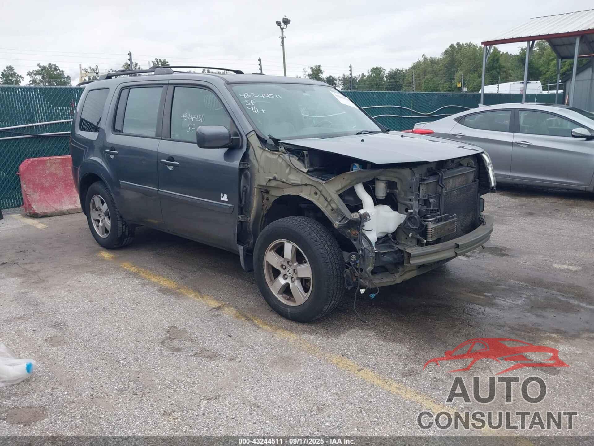 HONDA PILOT 2010 - 5FNYF4H64AB027092