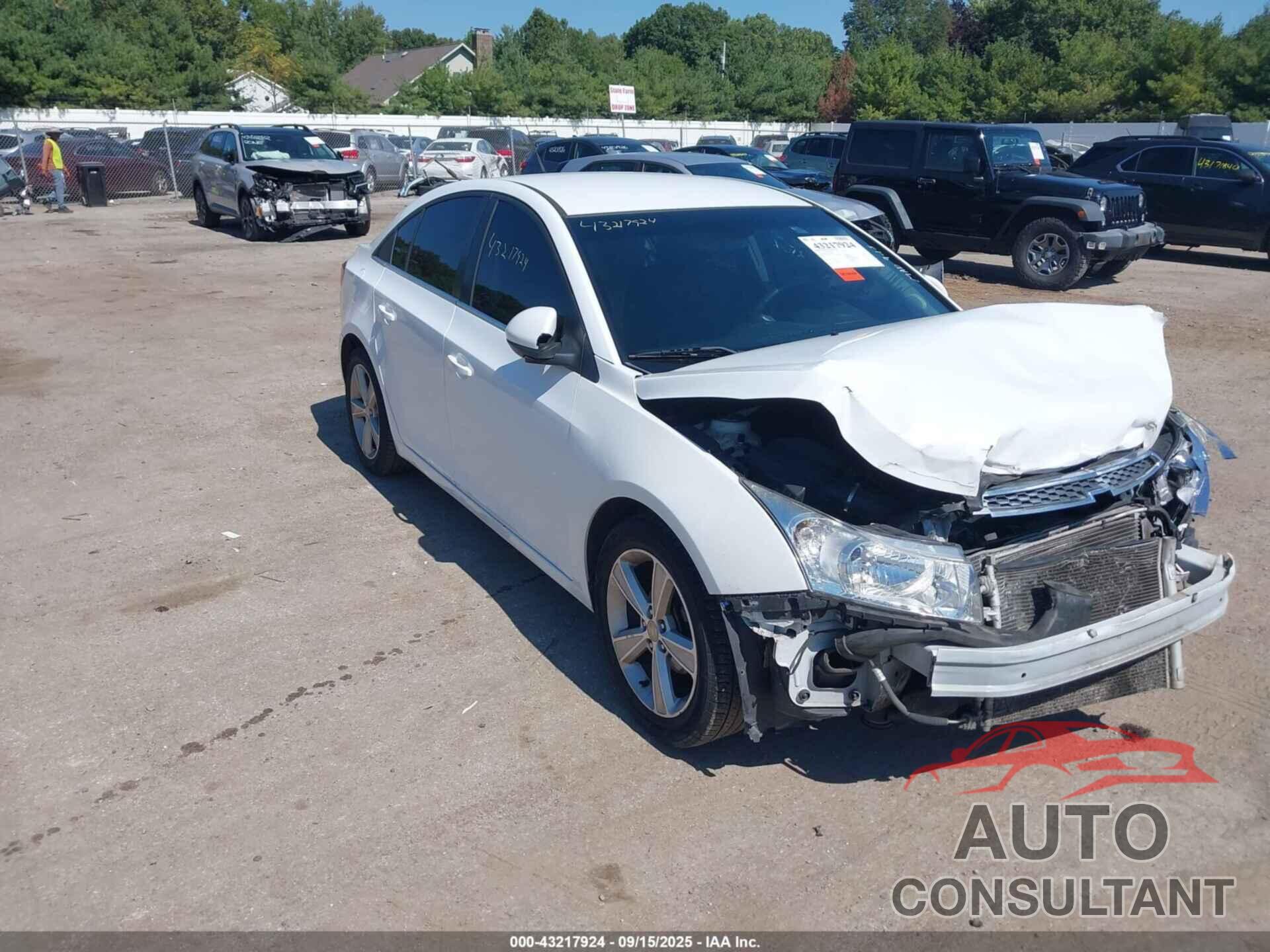 CHEVROLET CRUZE 2012 - 1G1PG5SC1C7102684