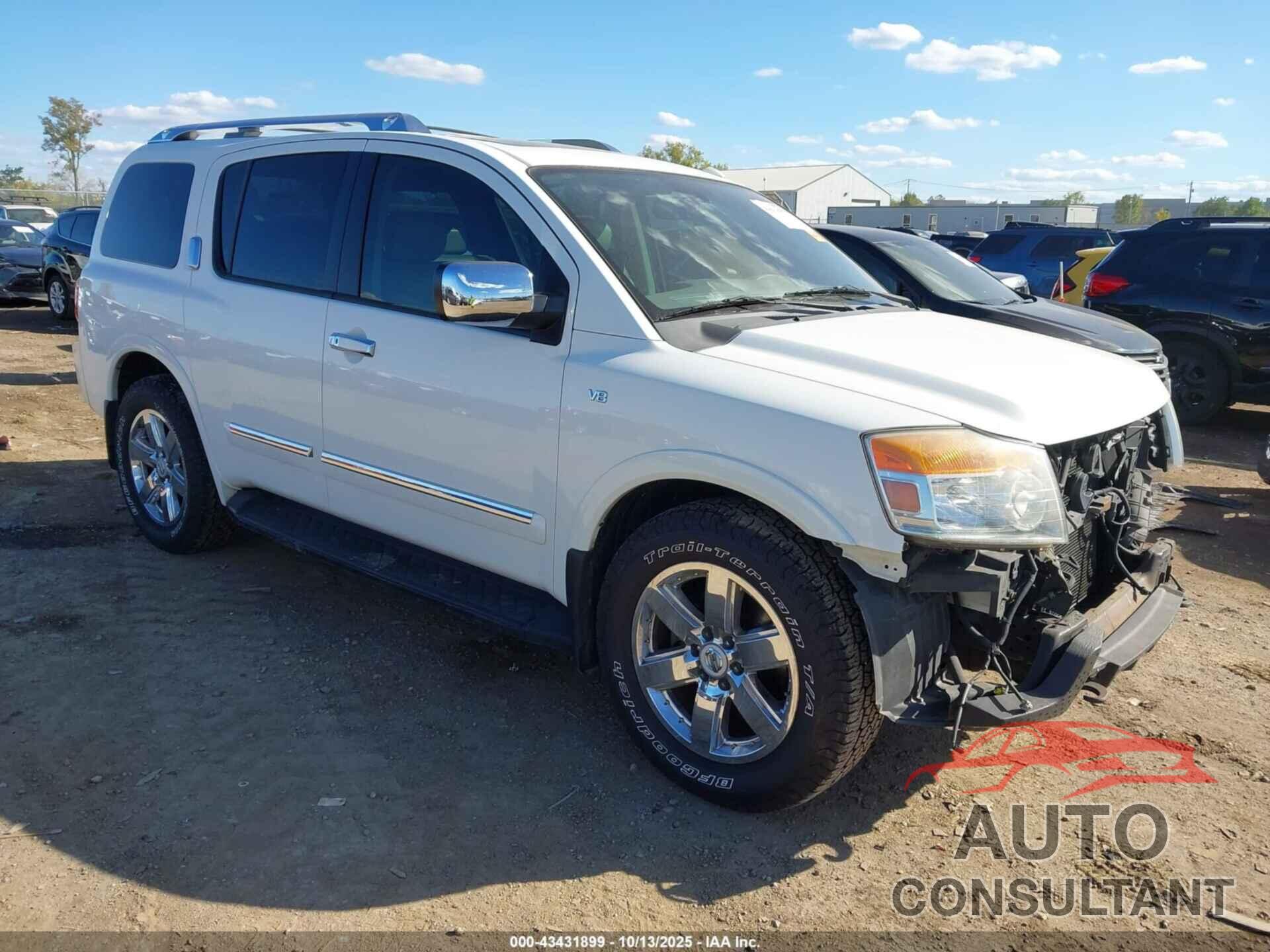 NISSAN ARMADA 2010 - 5N1BA0NF3AN610154