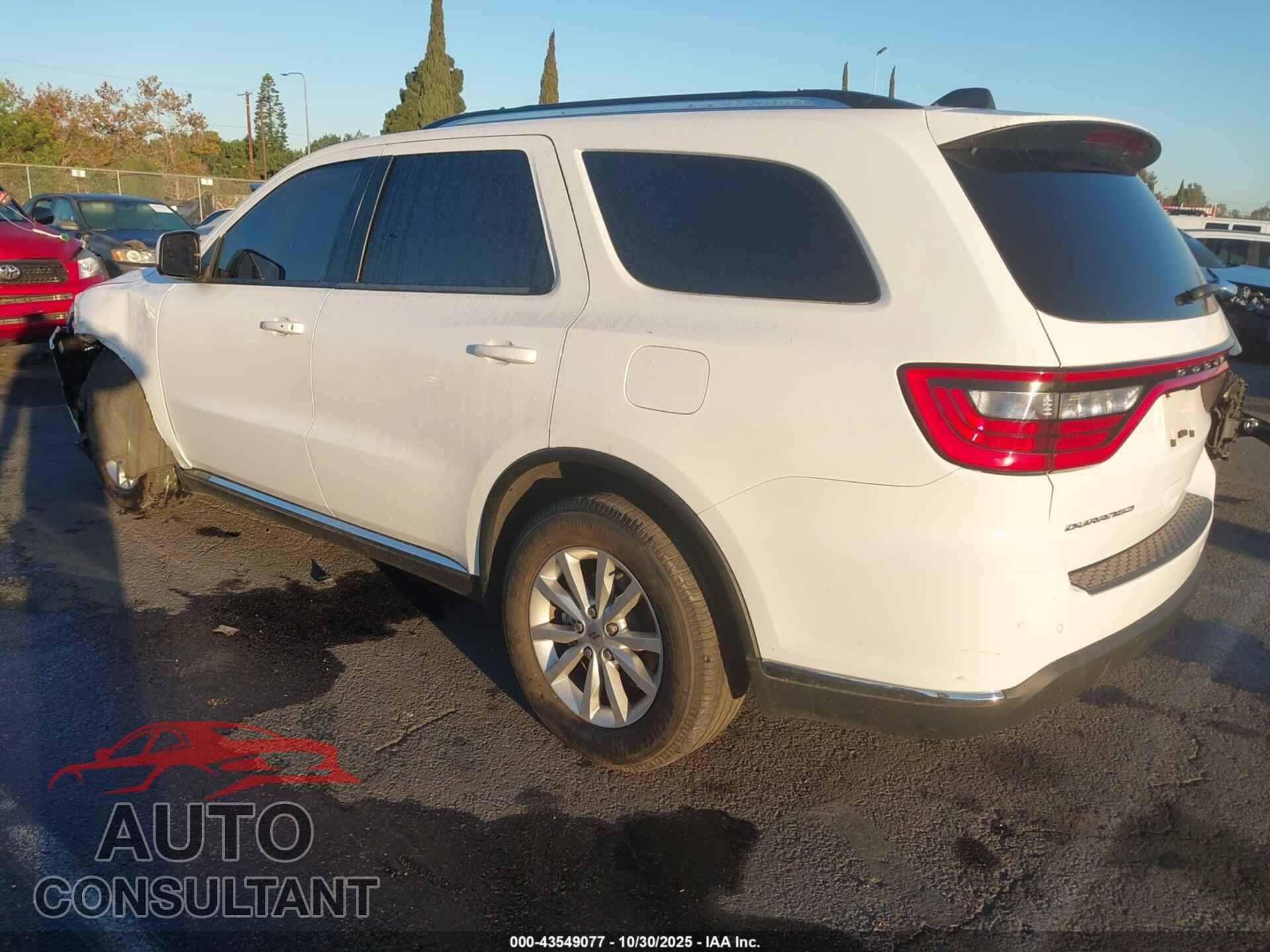 DODGE DURANGO 2022 - 1C4RDHAG8NC173311