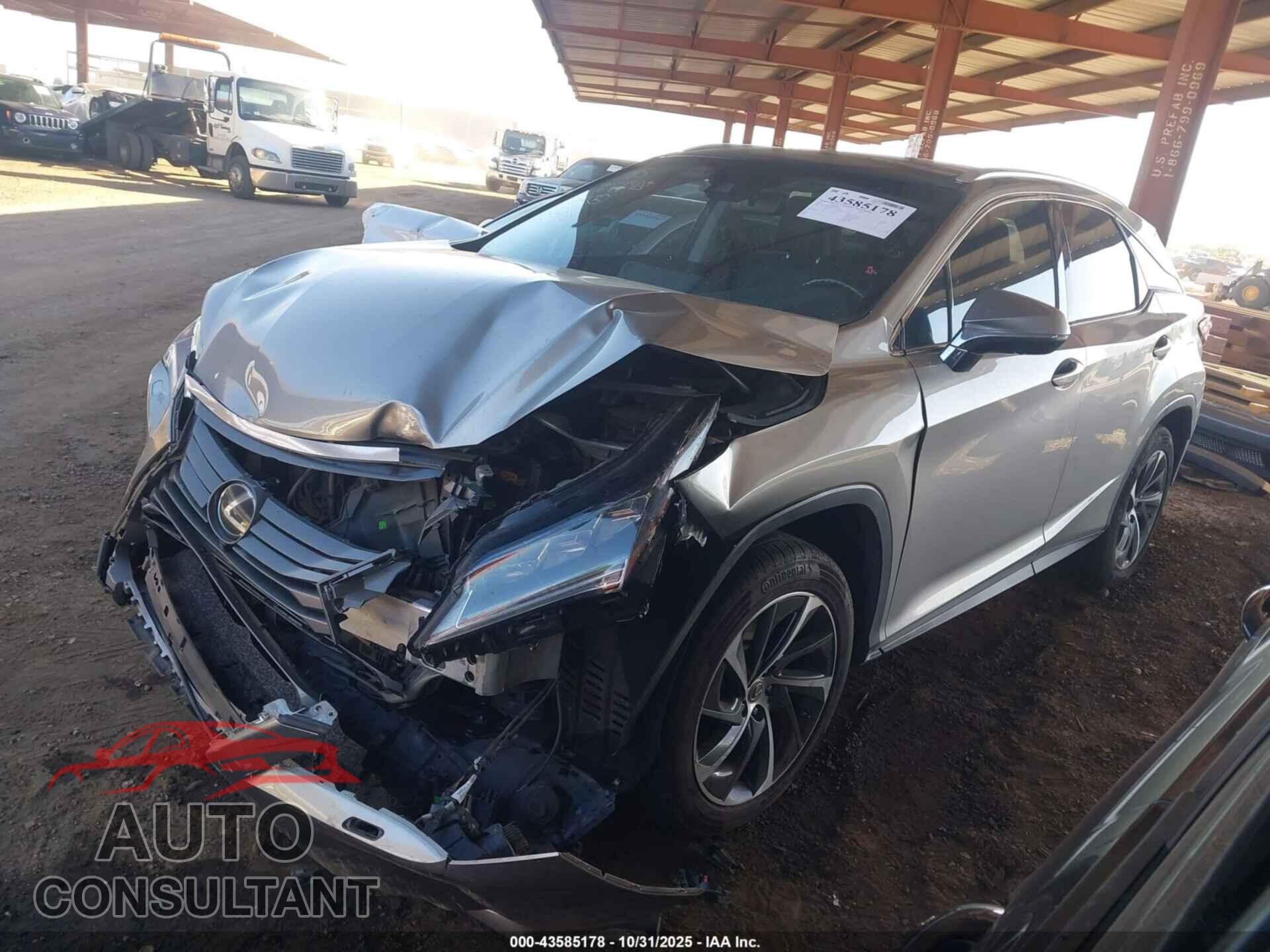 LEXUS RX 2017 - 2T2ZZMCA1HC073075