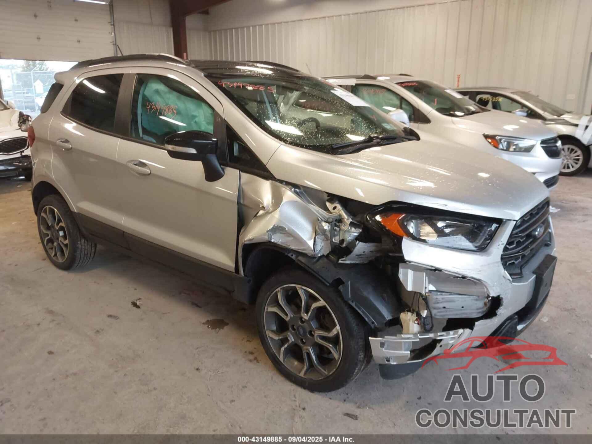 FORD ECOSPORT 2019 - MAJ6S3JL1KC258257