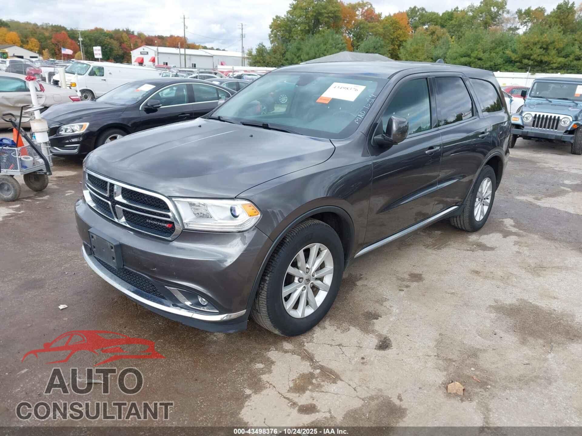 DODGE DURANGO 2019 - 1C4RDJAG2KC652911