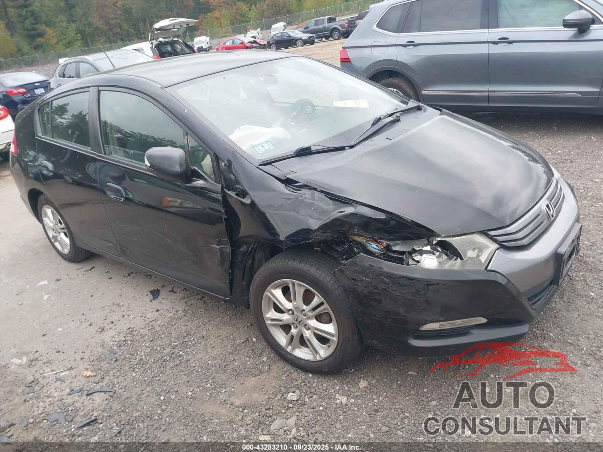 HONDA INSIGHT 2011 - JHMZE2H75BS002662