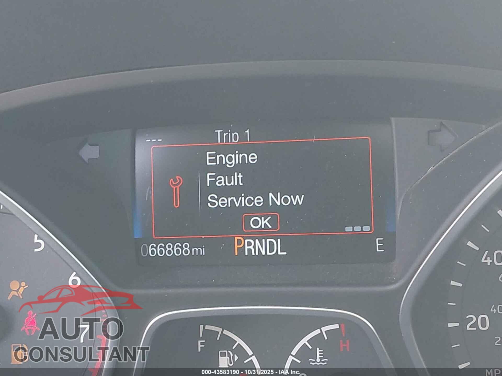 FORD FOCUS 2016 - 1FADP3F22GL365575