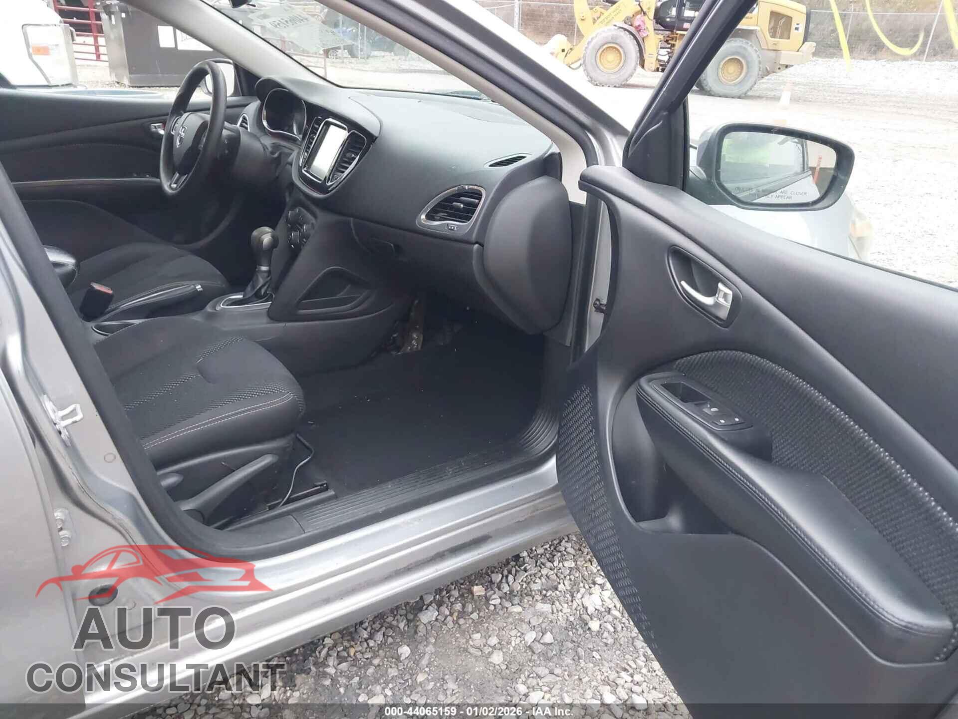 DODGE DART 2015 - 1C3CDFBBXFD124995