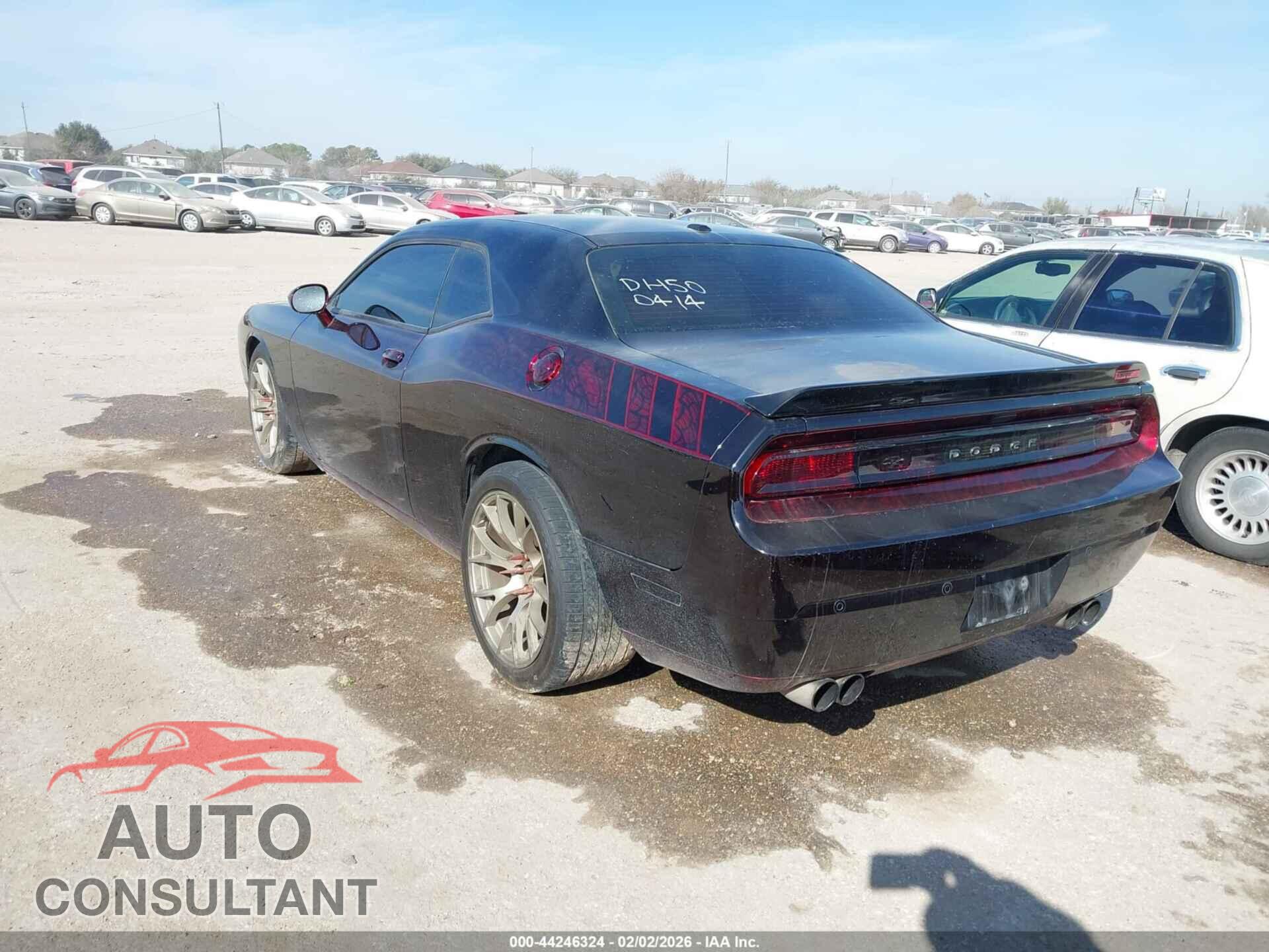 DODGE CHALLENGER 2013 - 2C3CDYCJ2DH500414