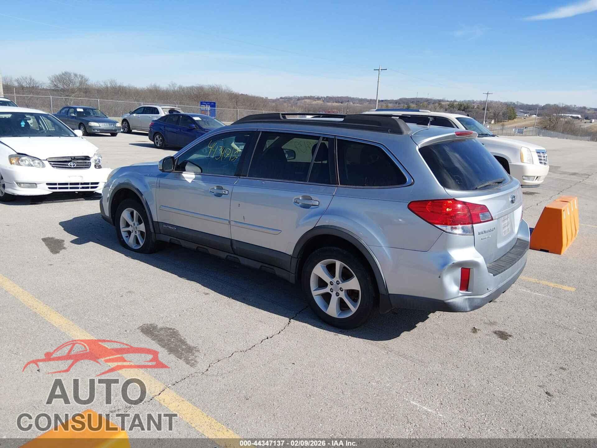 SUBARU OUTBACK 2014 - 4S4BRCCC4E3308909