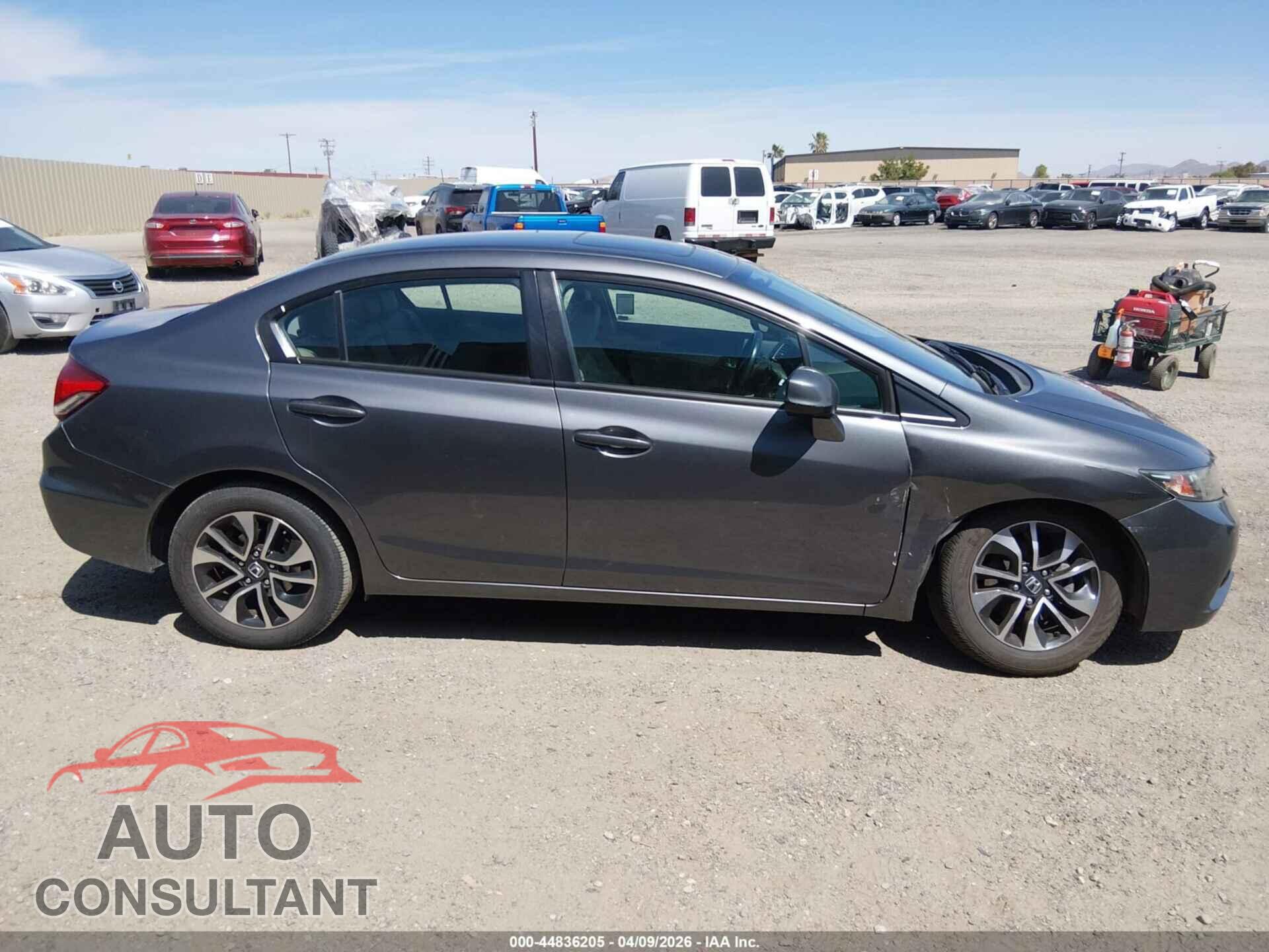 HONDA CIVIC 2013 - 19XFB2F94DE244270