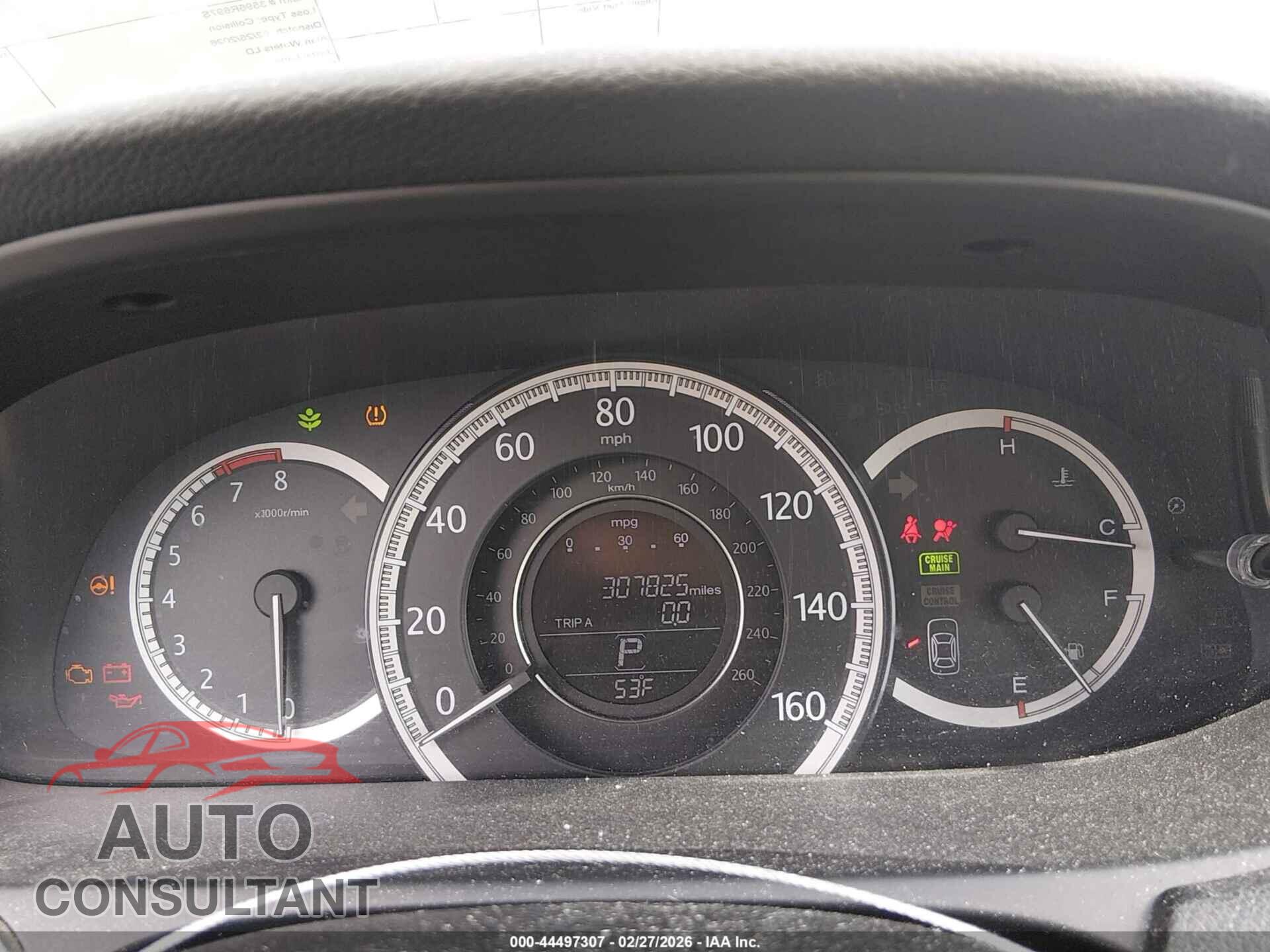 HONDA ACCORD 2013 - 1HGCR2F32DA170202