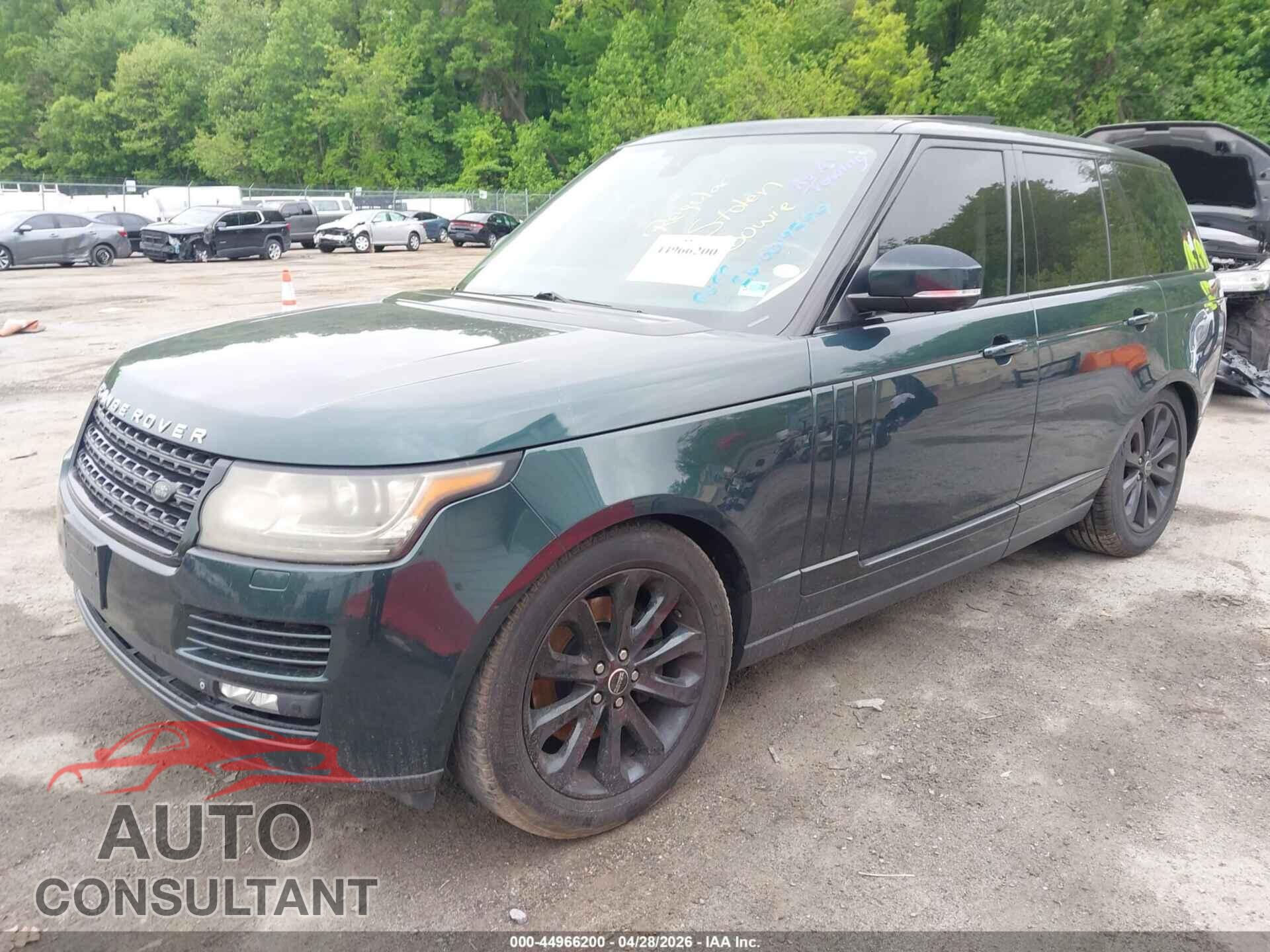 LAND ROVER RANGE ROVER 2014 - SALGS2WFXEA164933
