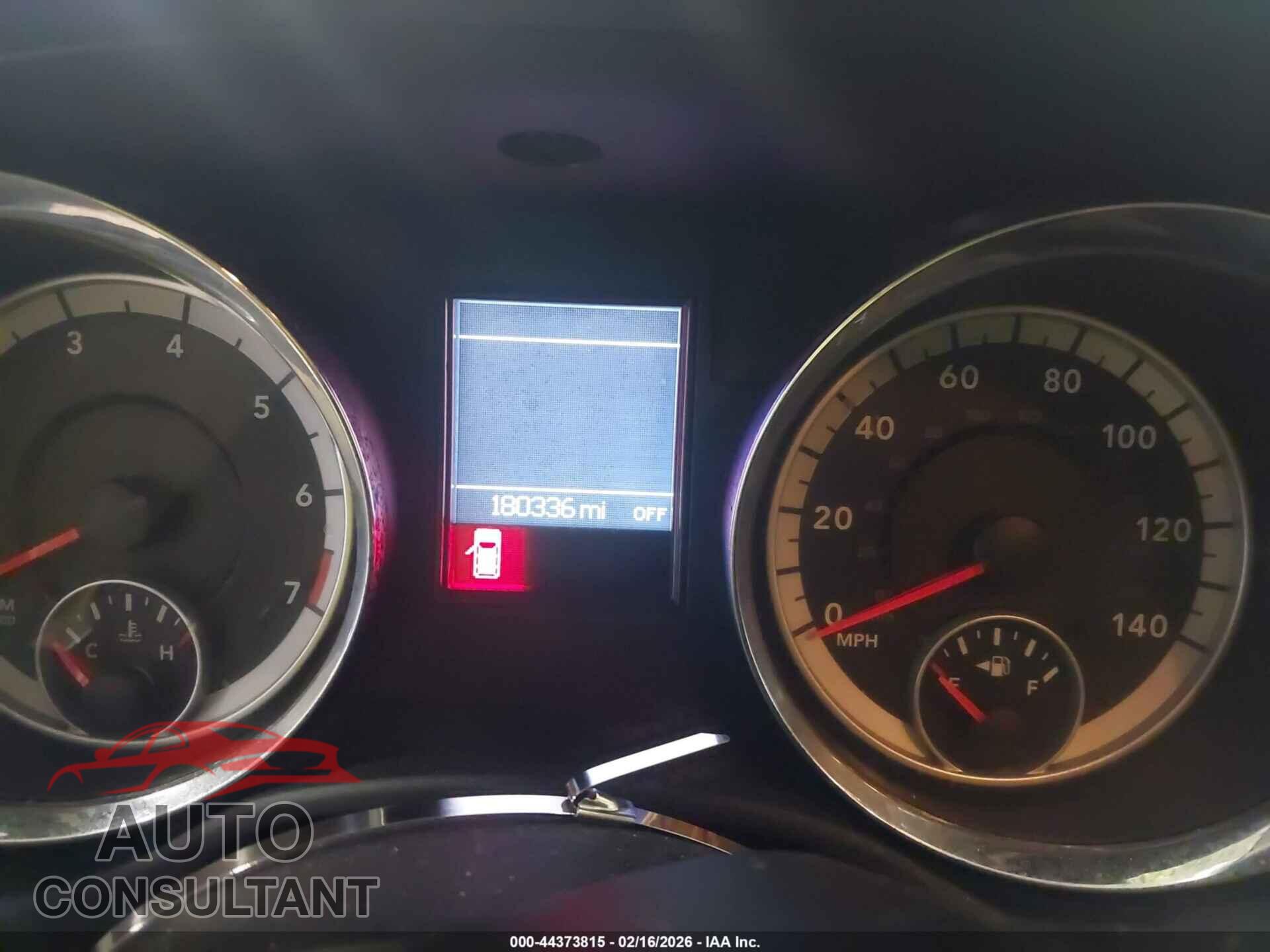 DODGE DURANGO 2012 - 1C4RDJDGXCC212920