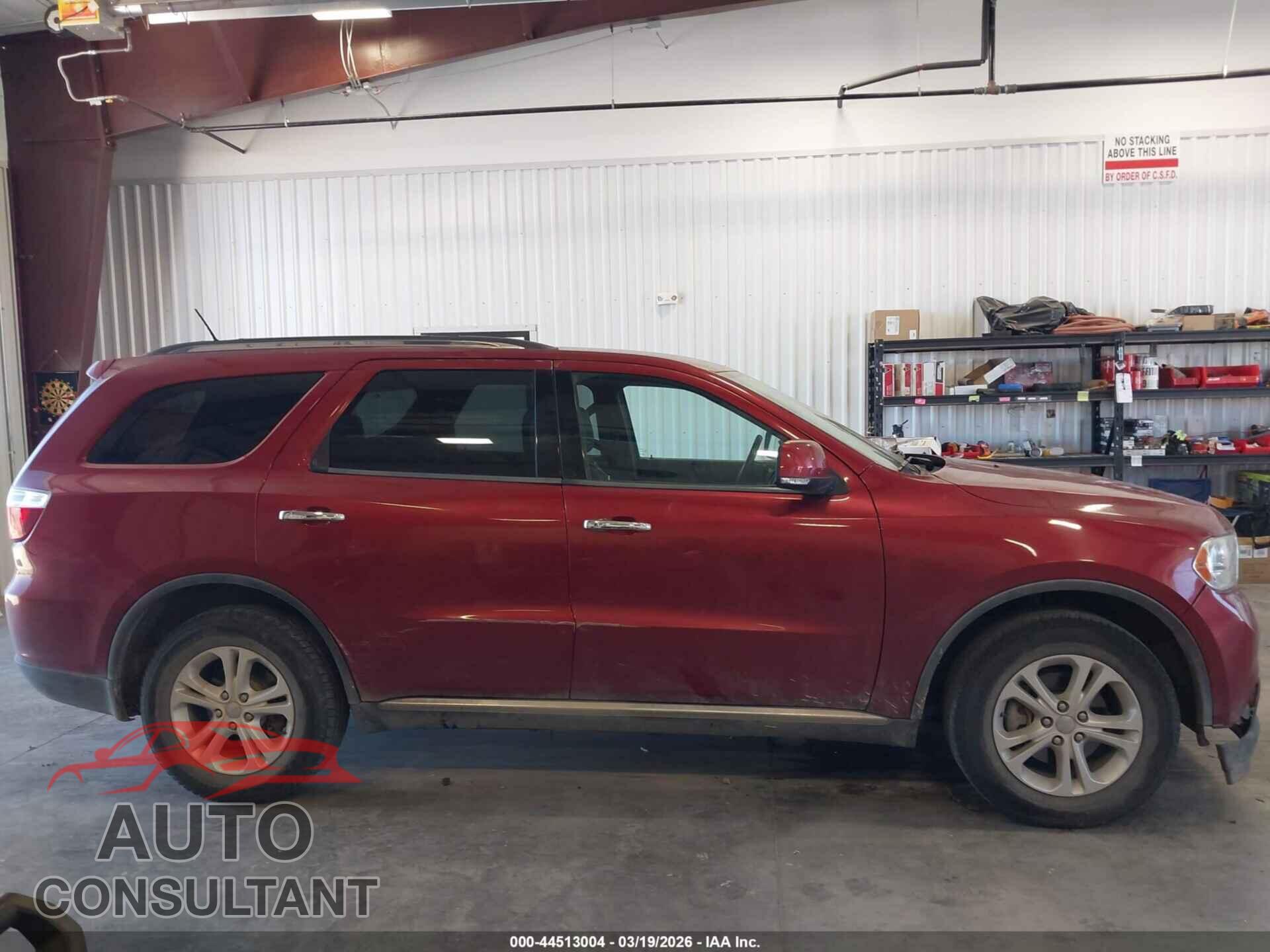DODGE DURANGO 2013 - 1C4RDJDG2DC608549