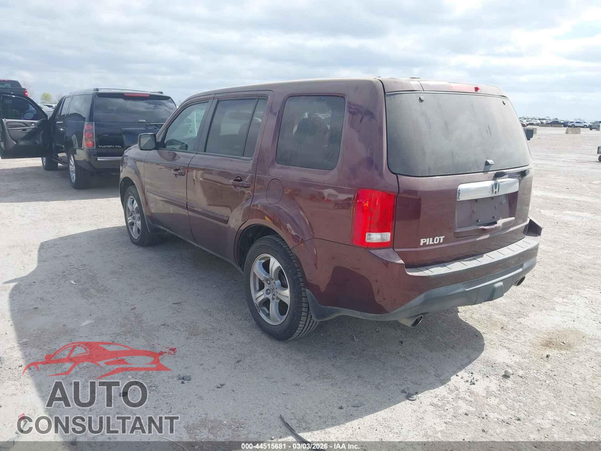 HONDA PILOT 2012 - 5FNYF3H59CB027397